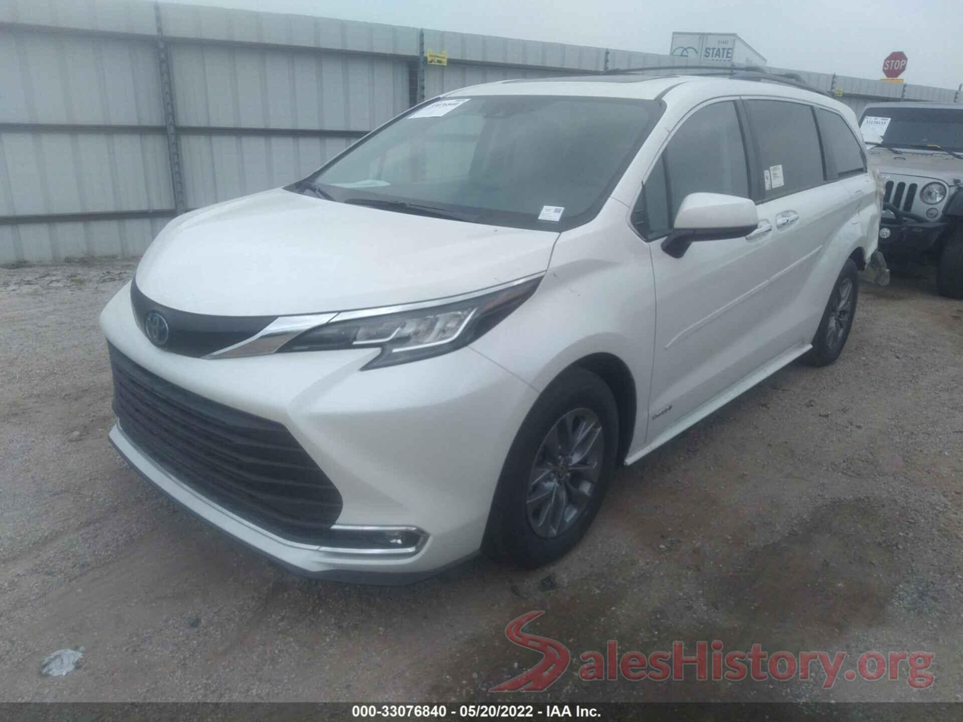 5TDYRKEC5MS049088 2021 TOYOTA SIENNA