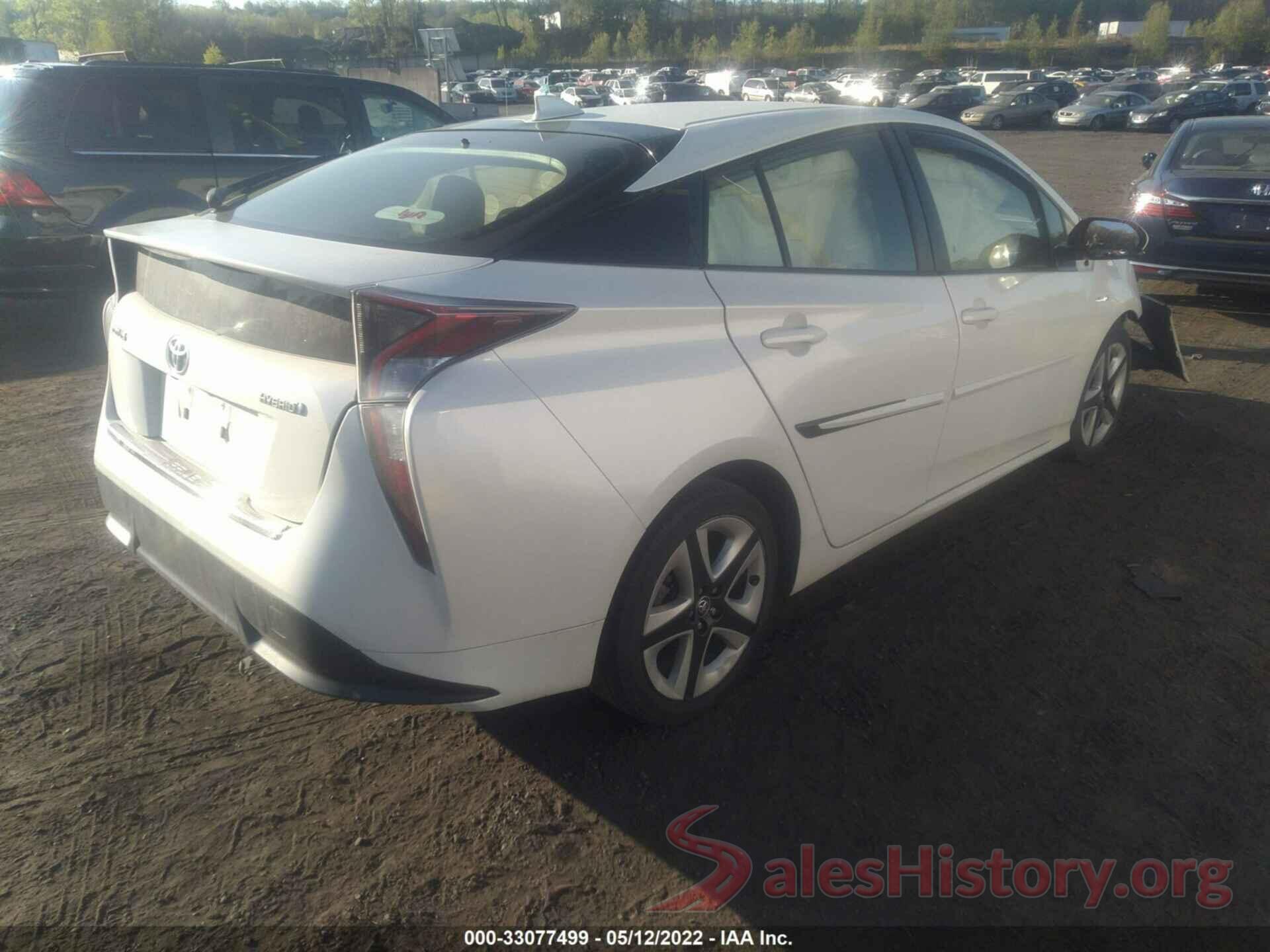 JTDKARFU7G3007329 2016 TOYOTA PRIUS