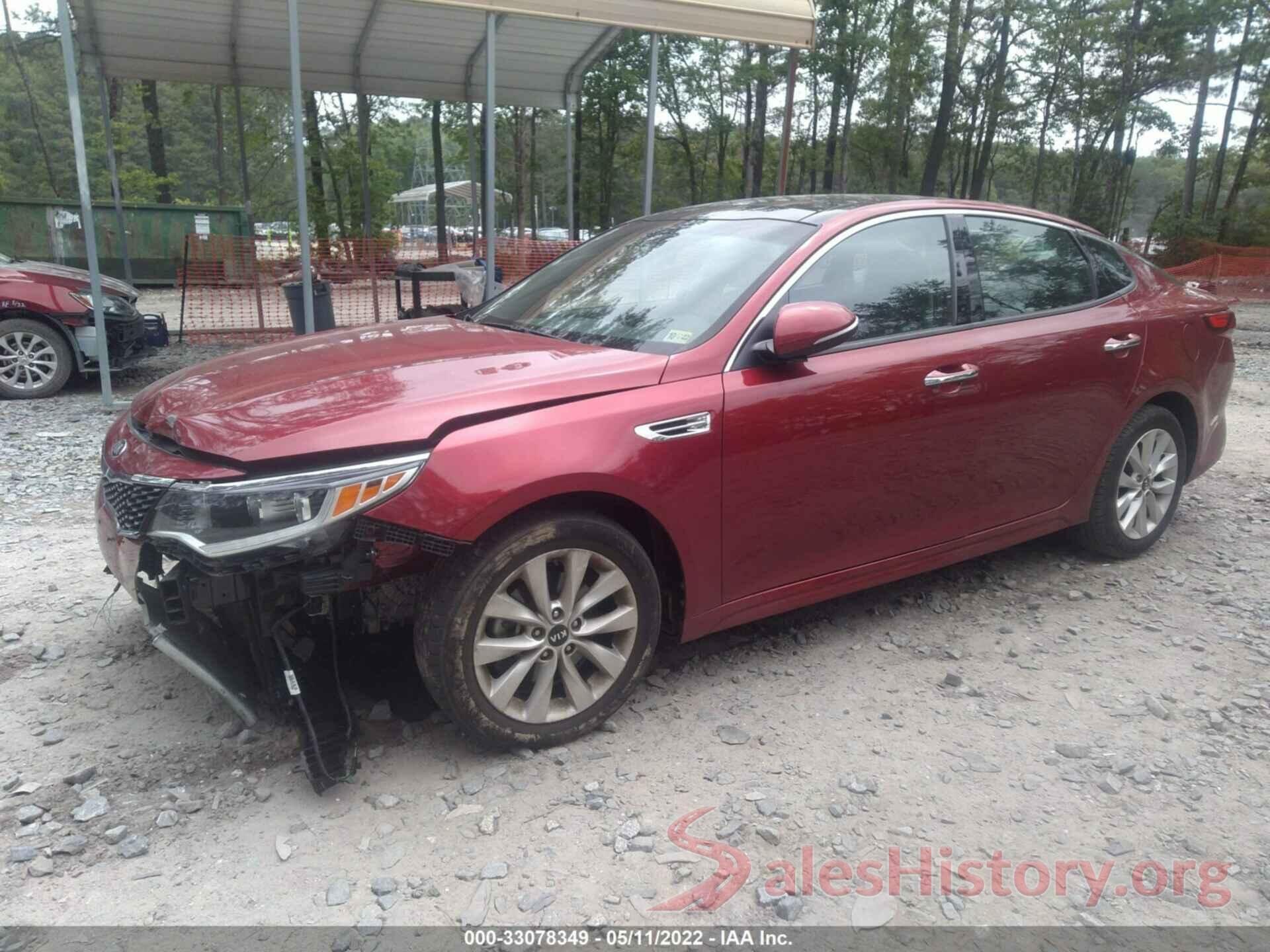 5XXGT4L39JG216402 2018 KIA OPTIMA