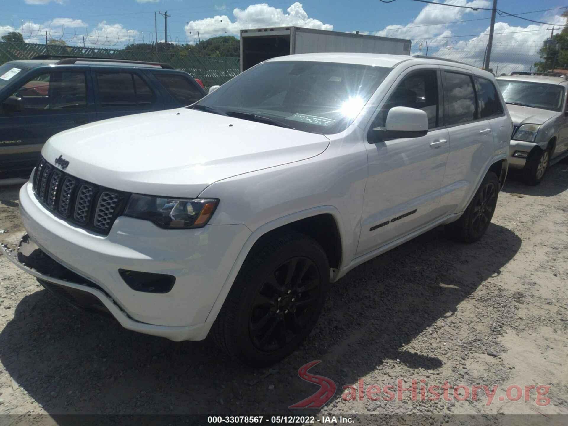 1C4RJEAG0LC203745 2020 JEEP GRAND CHEROKEE