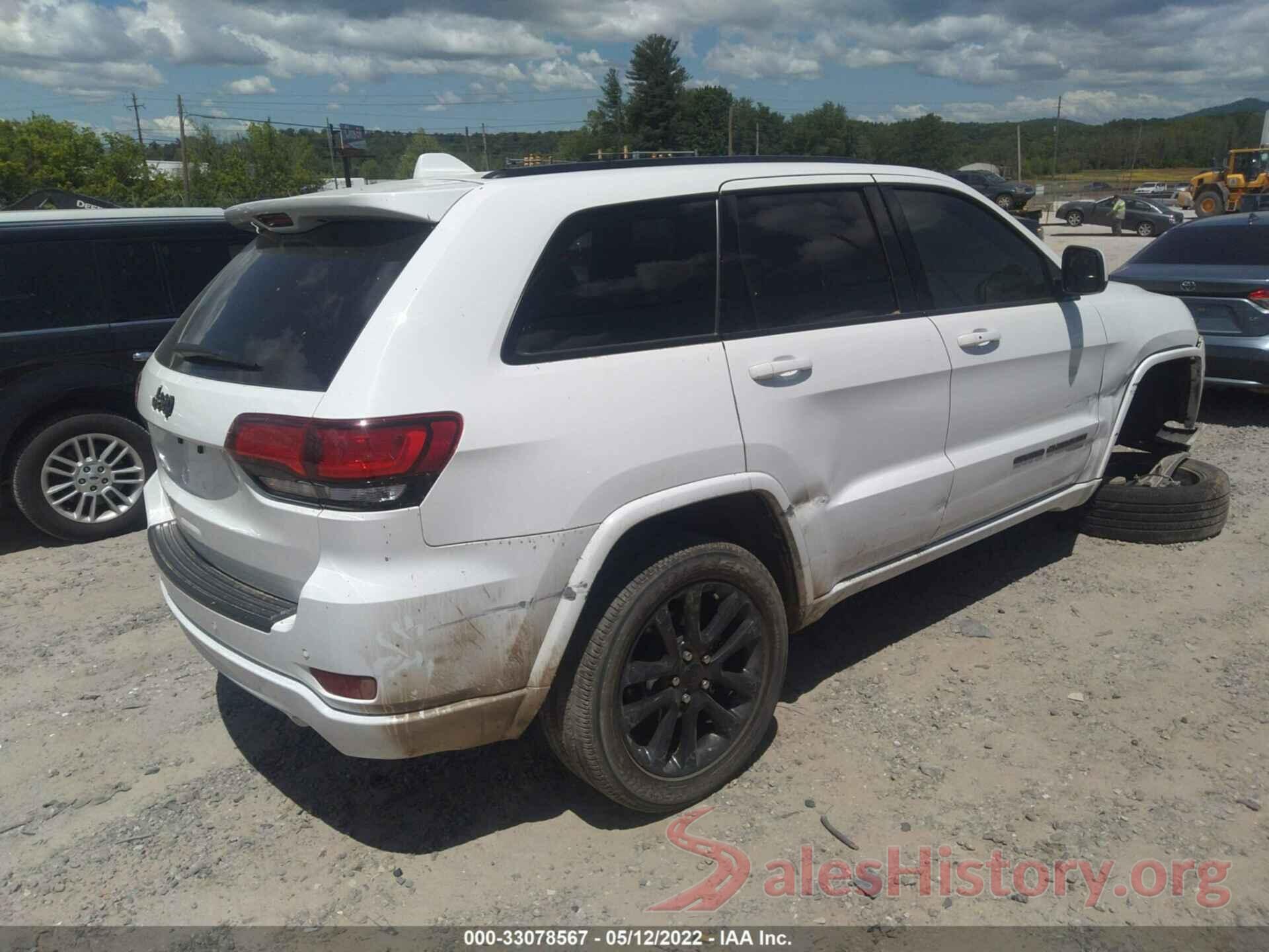 1C4RJEAG0LC203745 2020 JEEP GRAND CHEROKEE