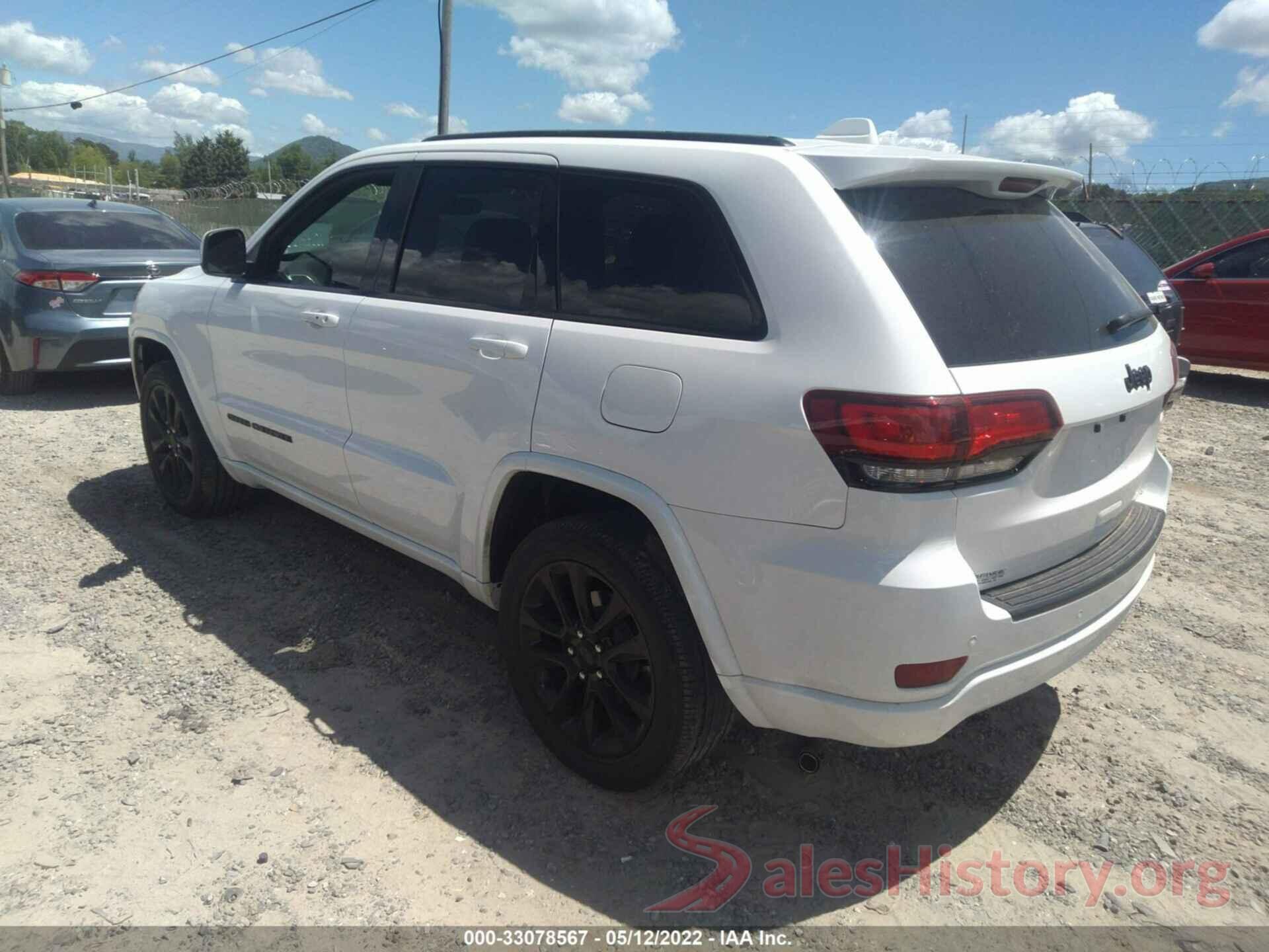 1C4RJEAG0LC203745 2020 JEEP GRAND CHEROKEE