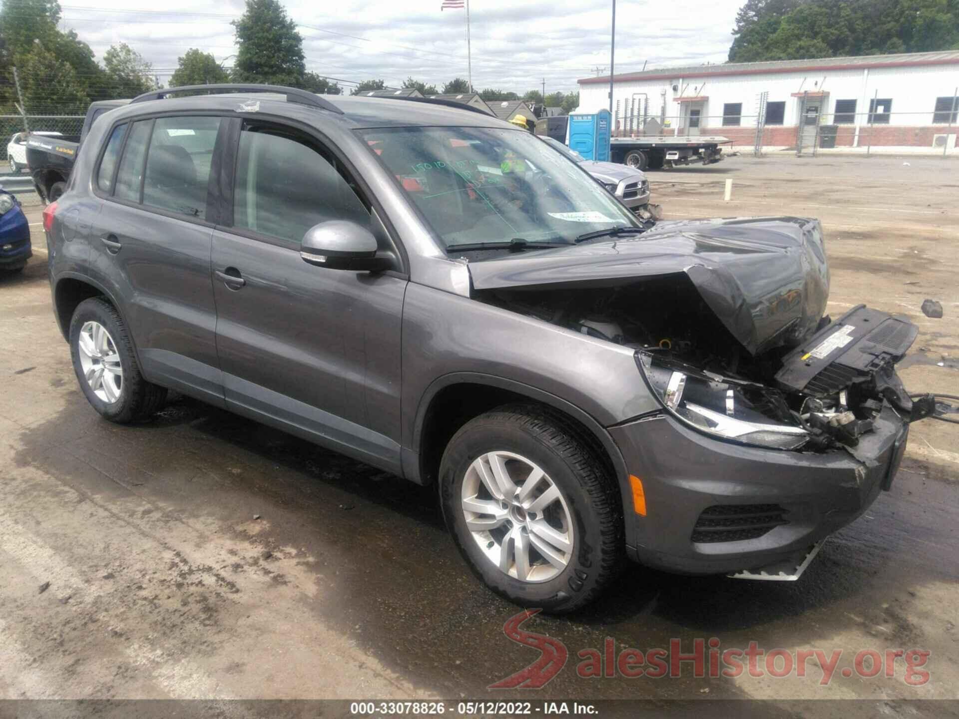 WVGAV7AX3GW611413 2016 VOLKSWAGEN TIGUAN