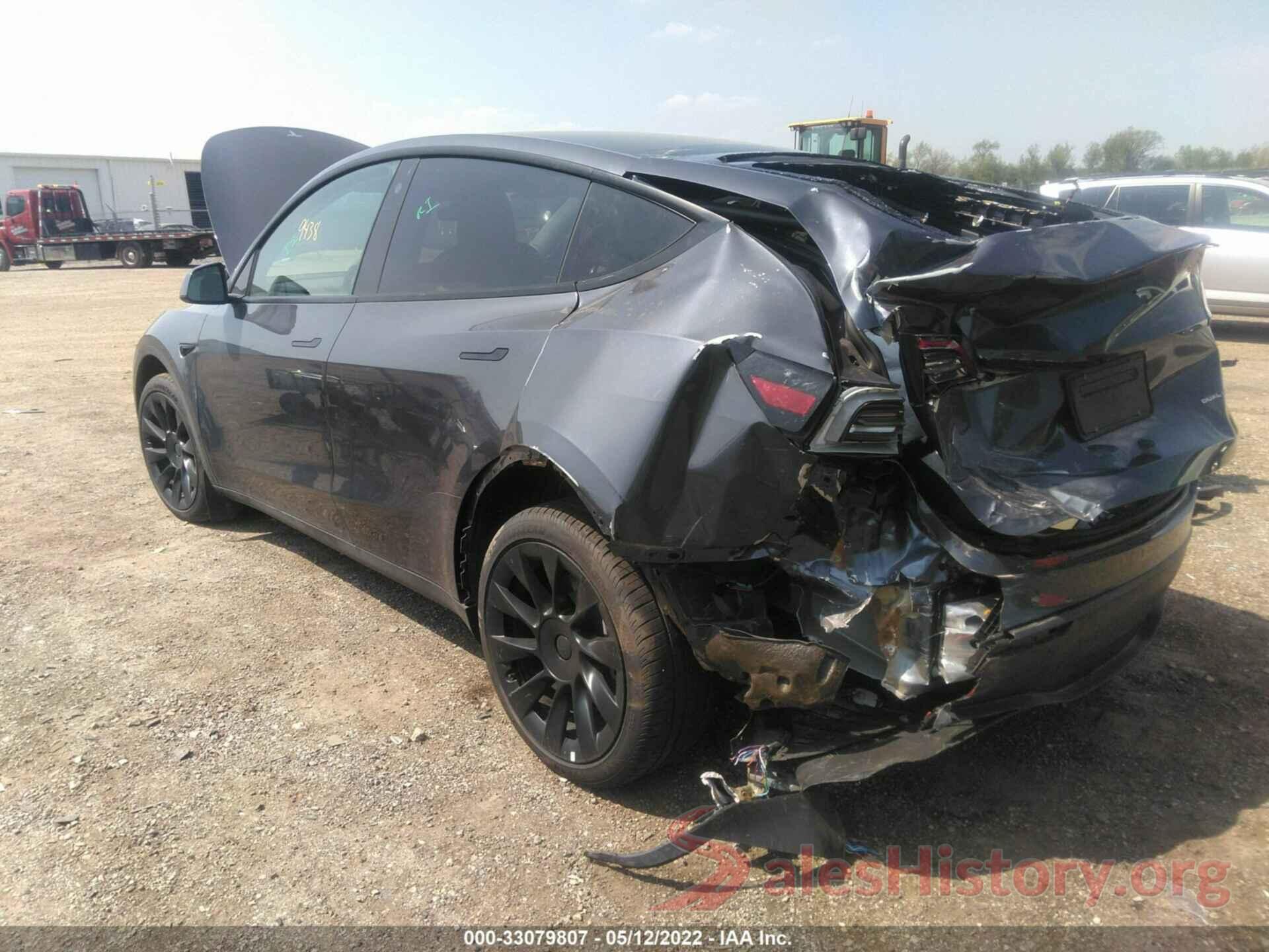 7SAYGDEE3NF318068 2022 TESLA MODEL Y