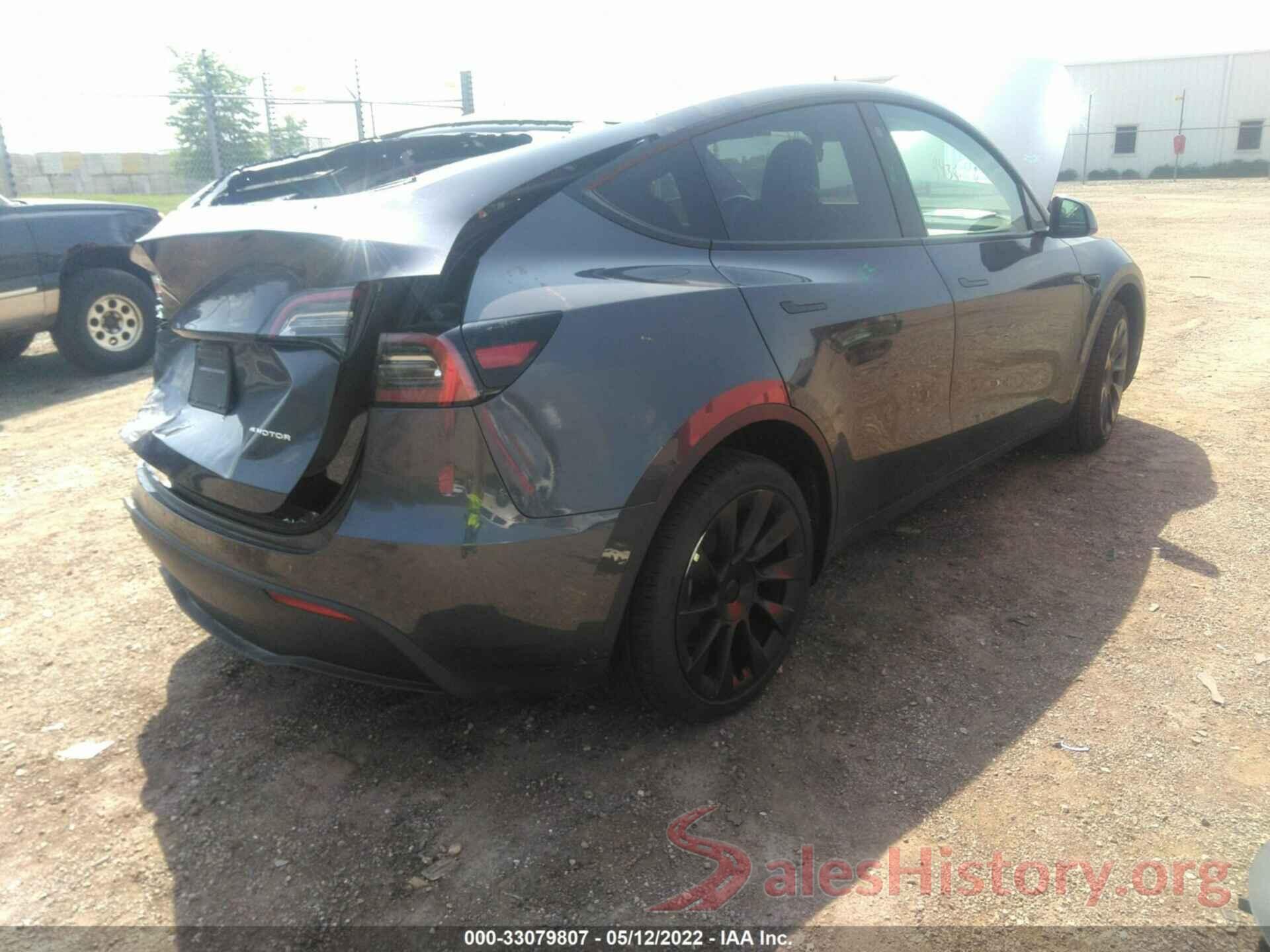 7SAYGDEE3NF318068 2022 TESLA MODEL Y