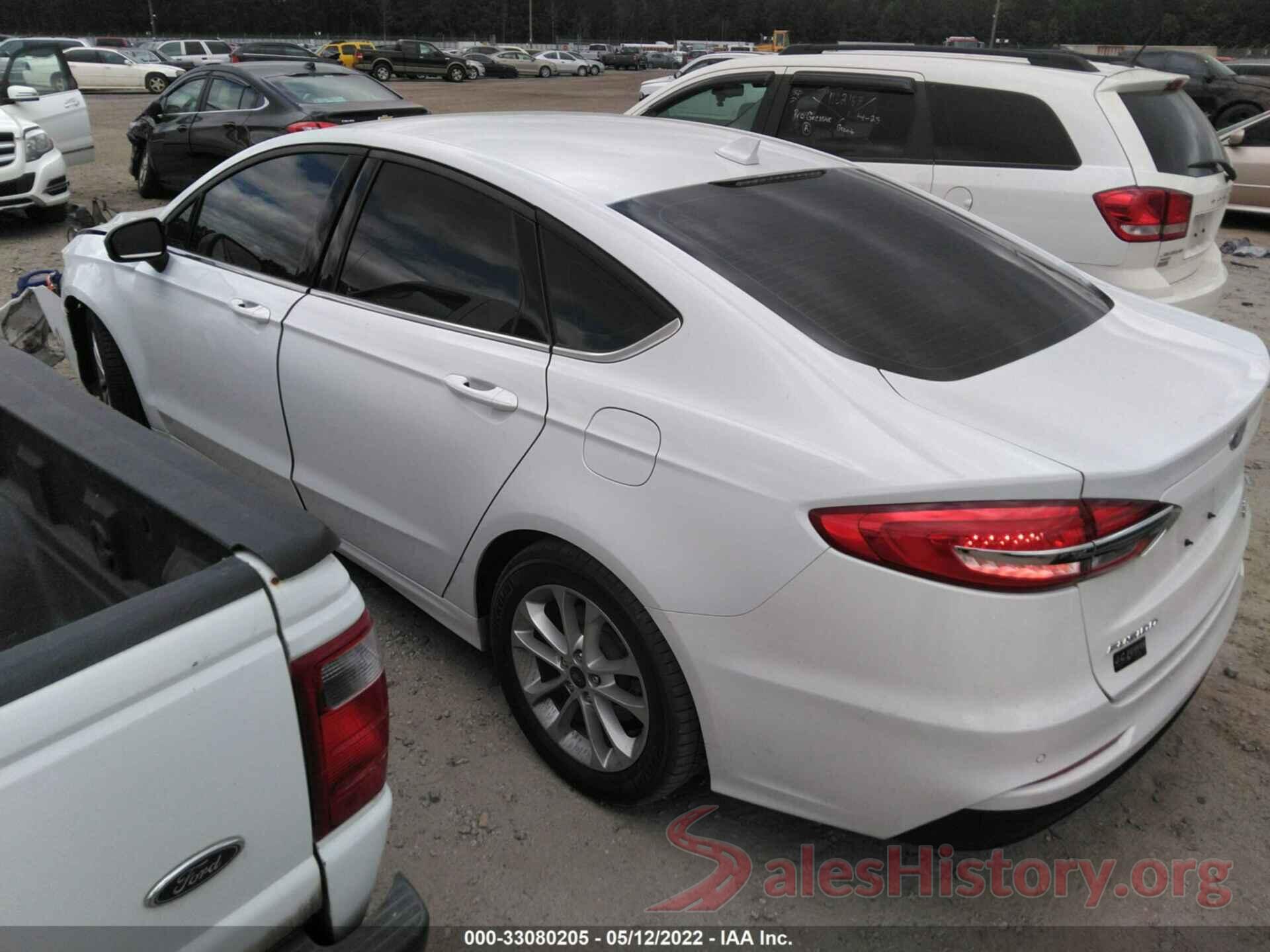 3FA6P0HD6KR283204 2019 FORD FUSION