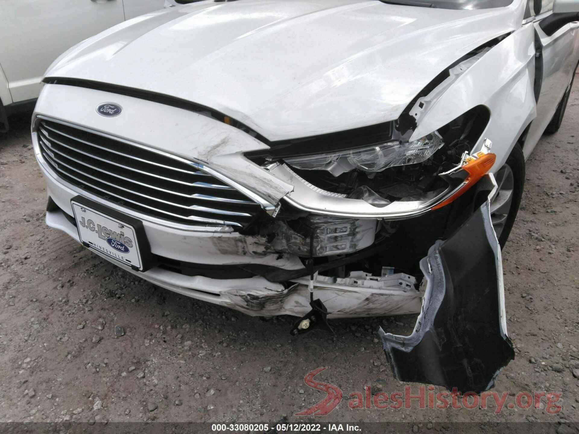 3FA6P0HD6KR283204 2019 FORD FUSION