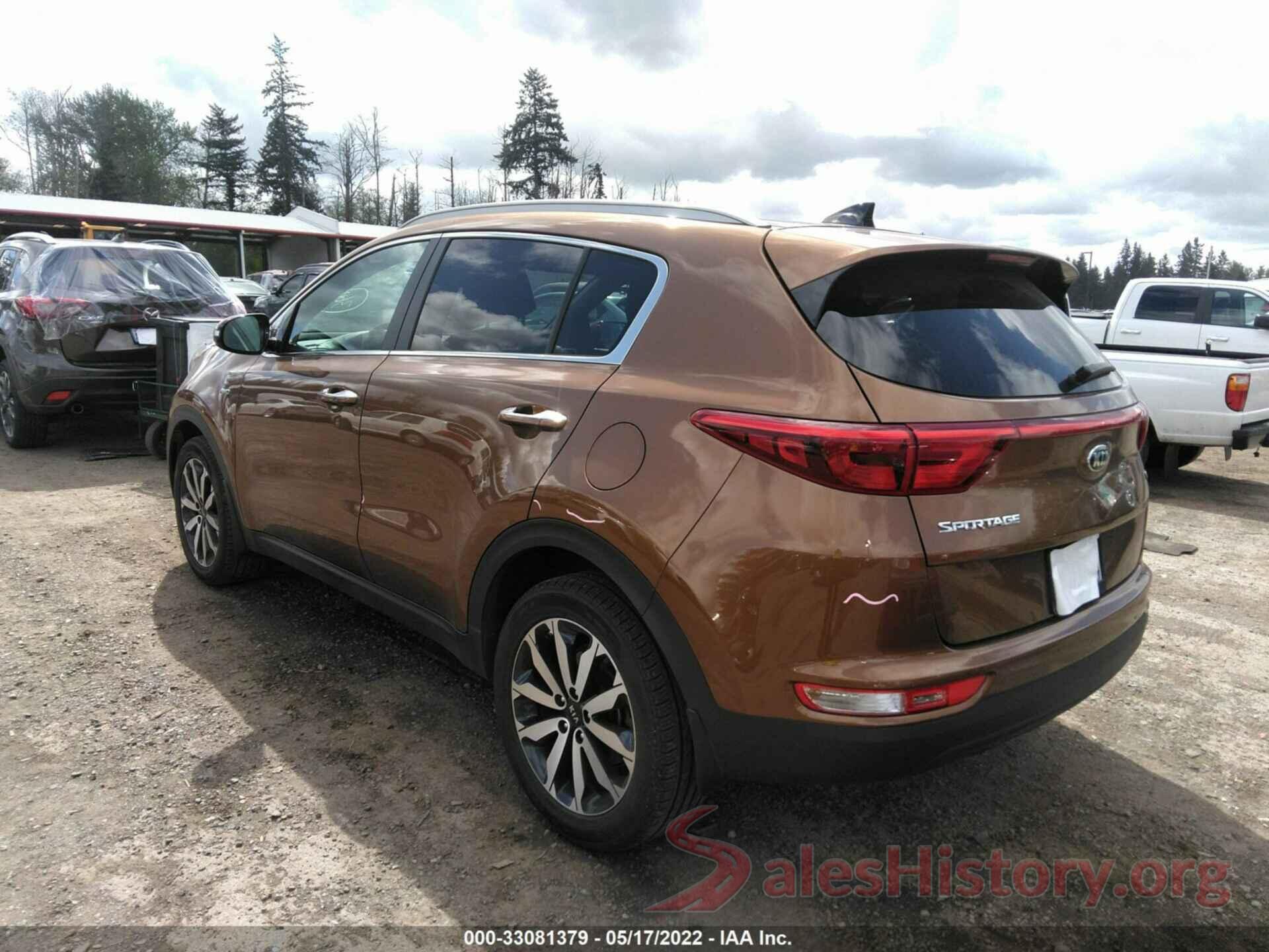 KNDPNCACXH7257132 2017 KIA SPORTAGE