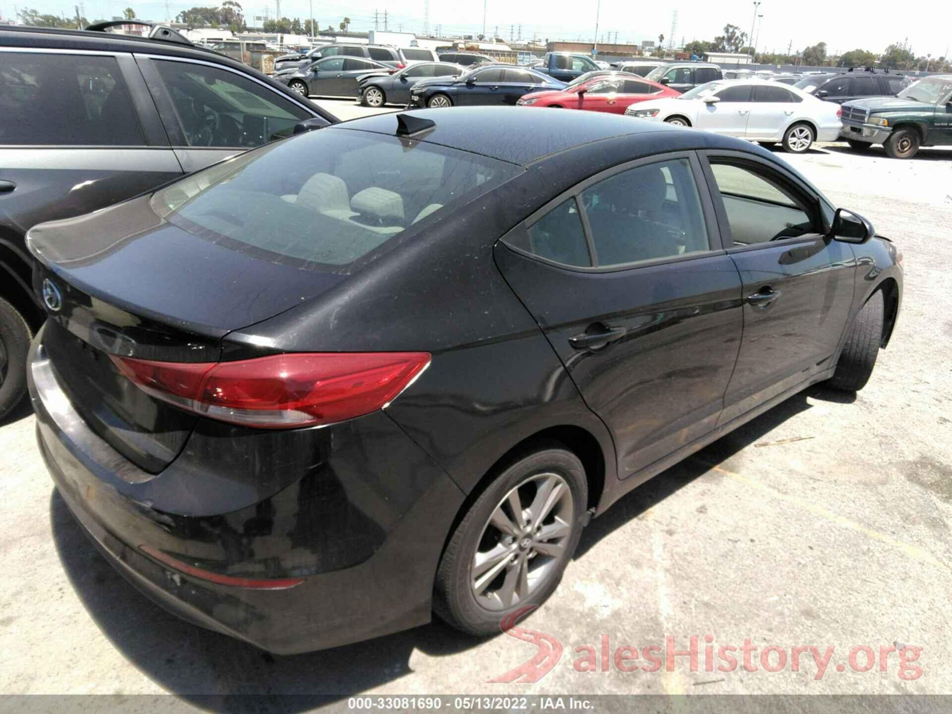 KMHD84LF9HU153767 2017 HYUNDAI ELANTRA