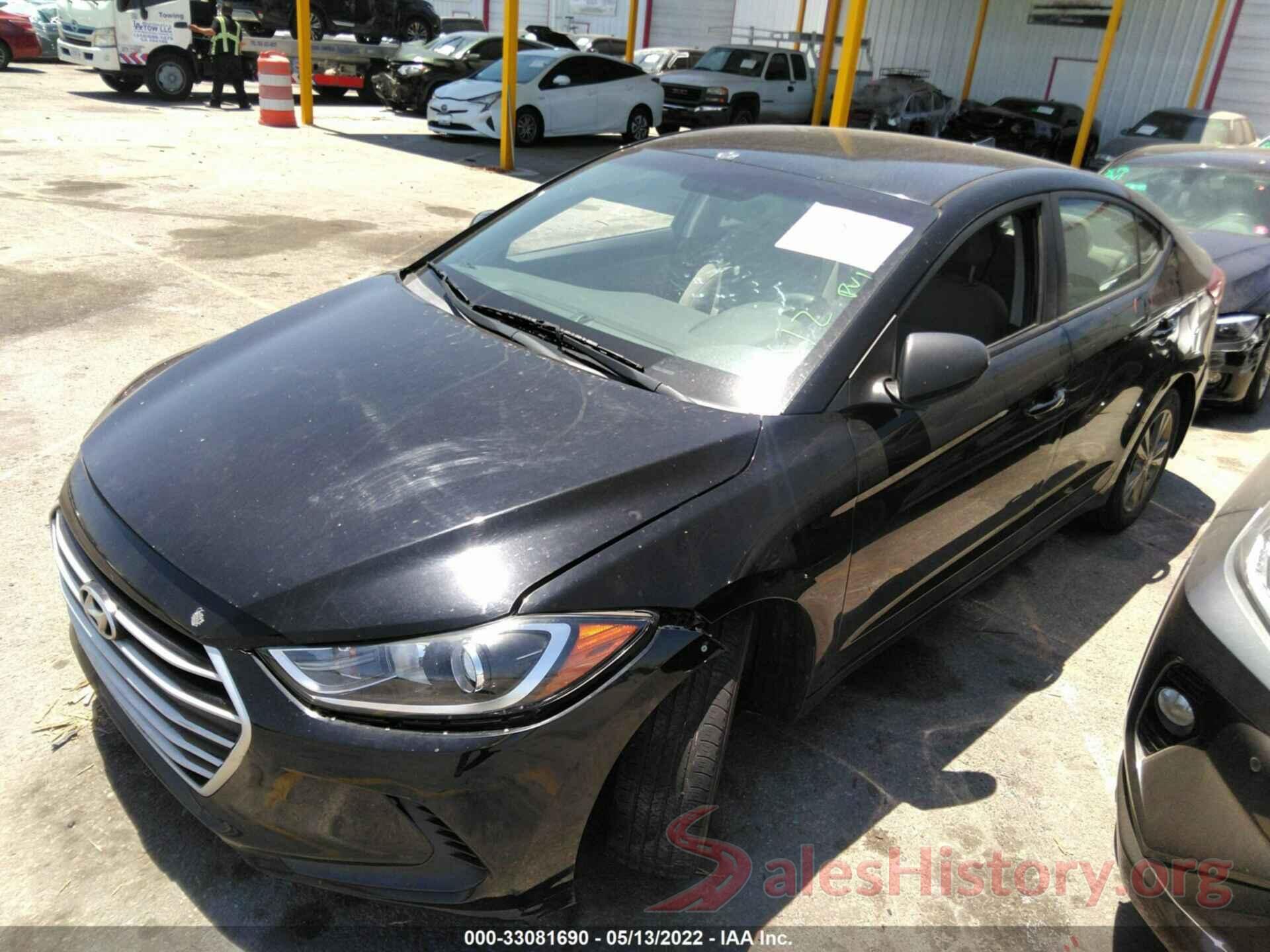 KMHD84LF9HU153767 2017 HYUNDAI ELANTRA