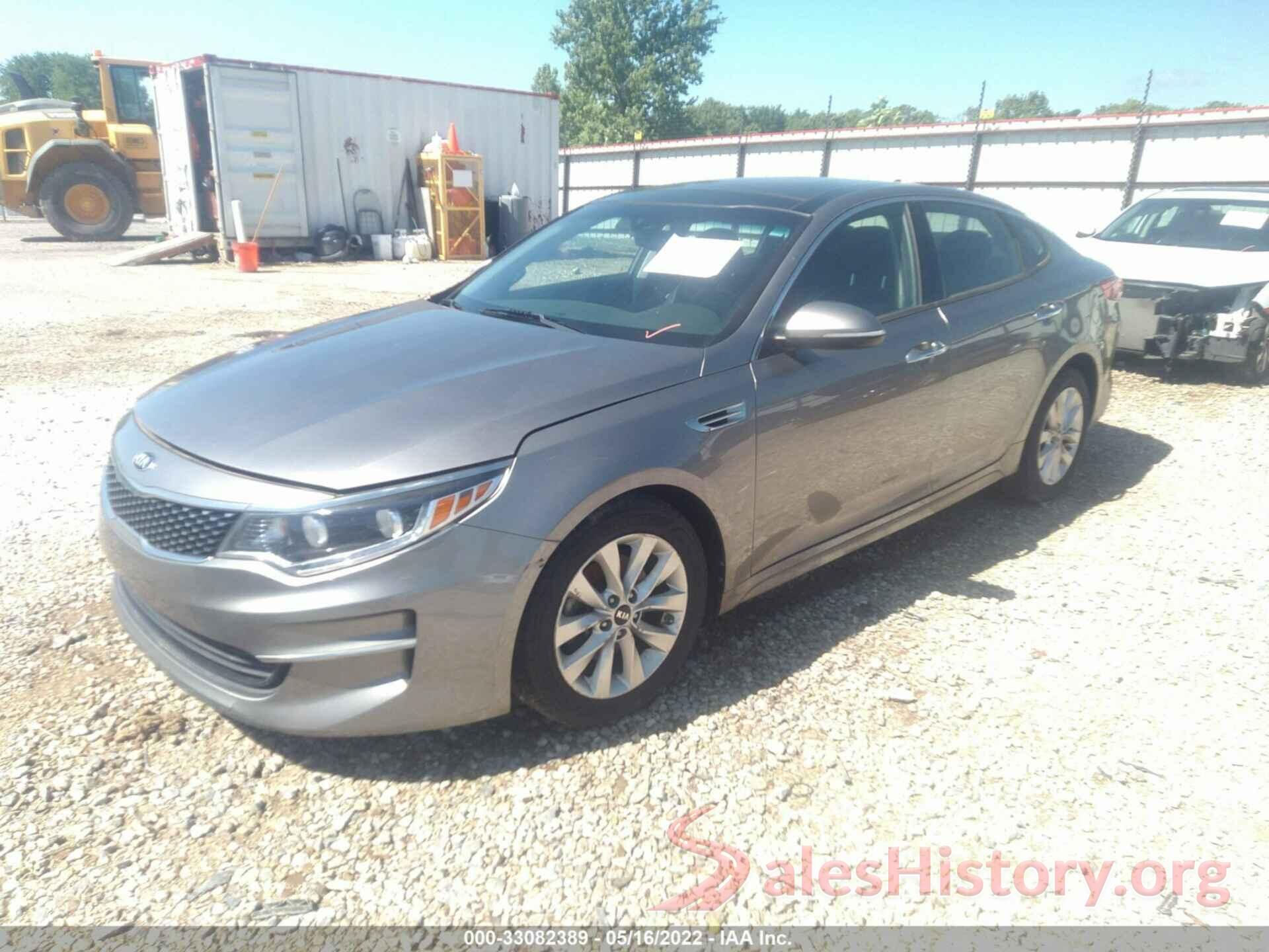 5XXGU4L36GG092692 2016 KIA OPTIMA