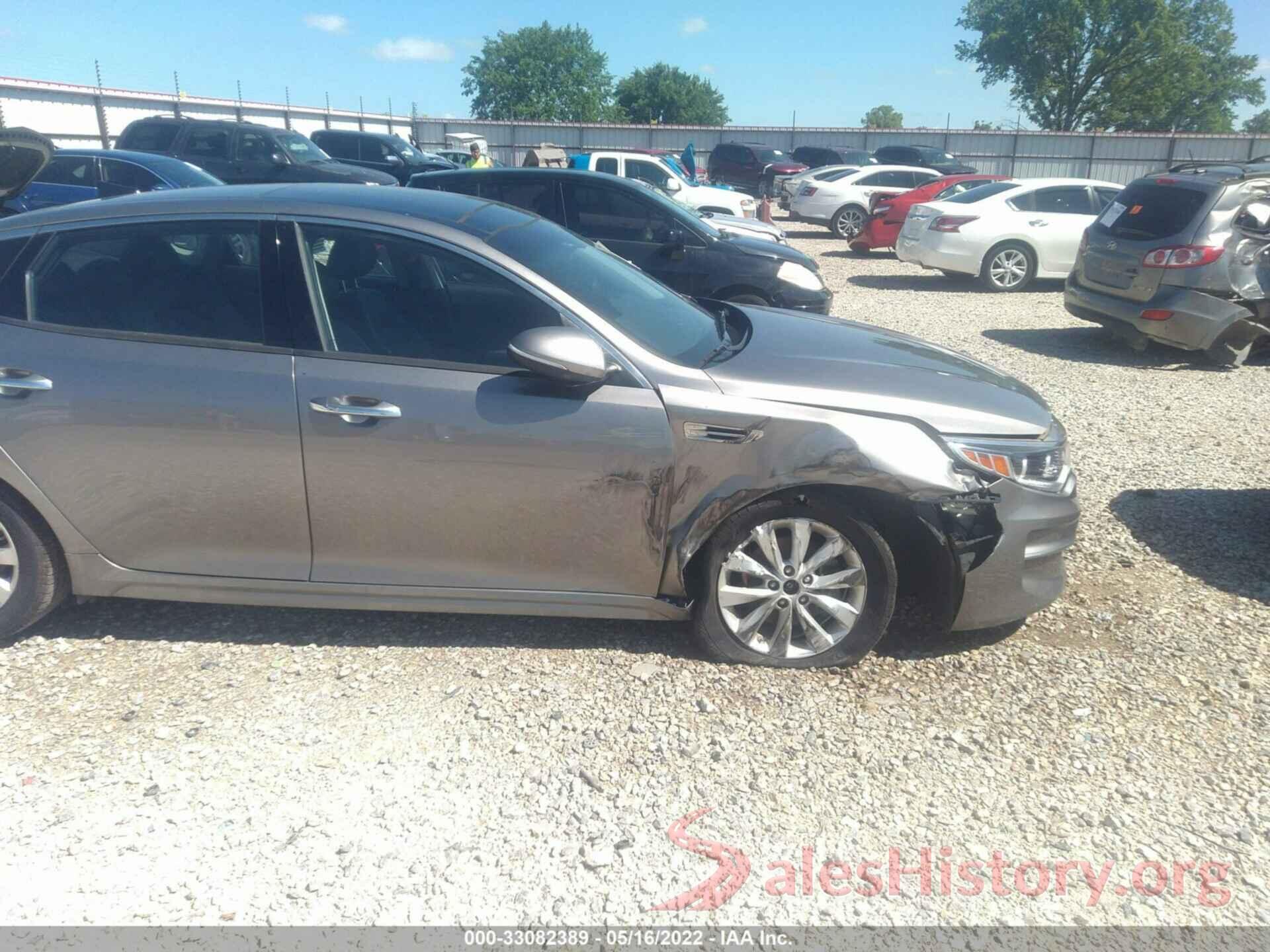 5XXGU4L36GG092692 2016 KIA OPTIMA