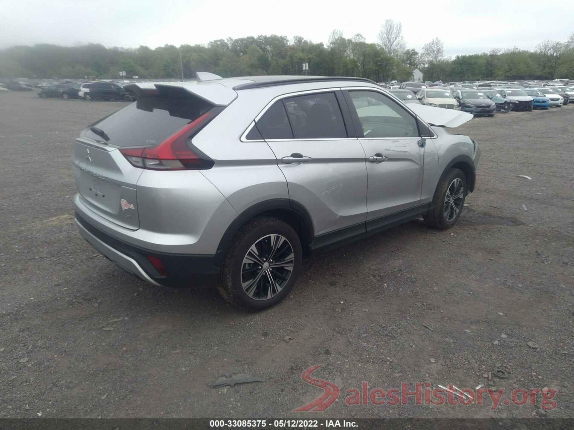 JA4ATWAA2NZ003999 2022 MITSUBISHI ECLIPSE CROSS