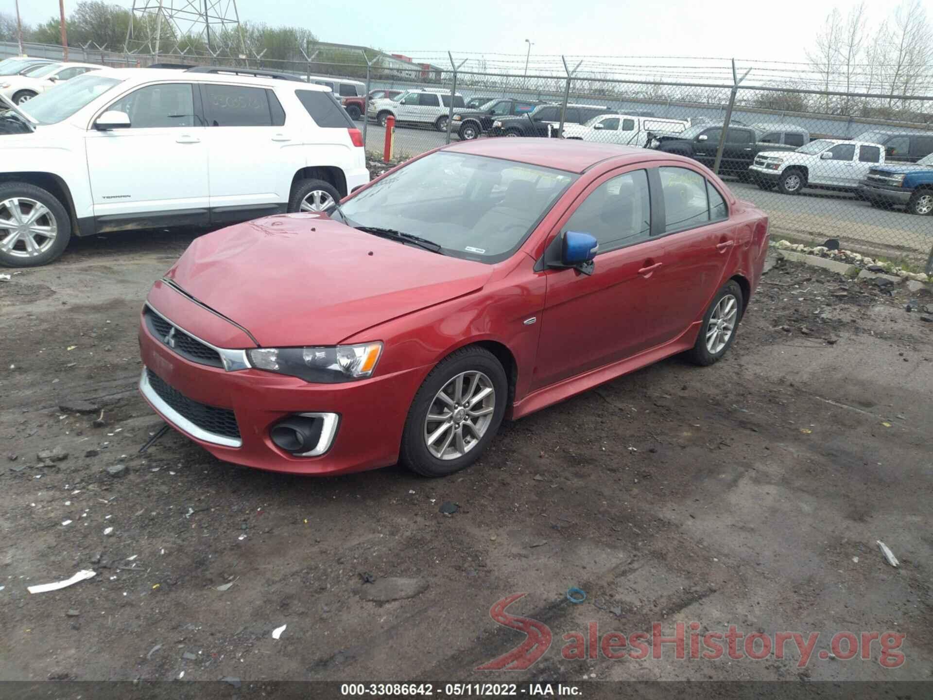 JA32U2FU1GU006751 2016 MITSUBISHI LANCER