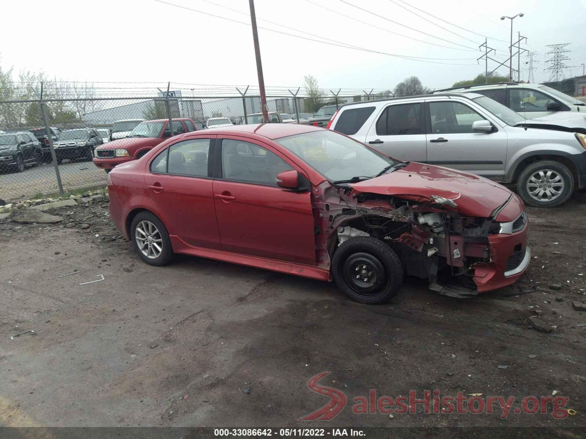 JA32U2FU1GU006751 2016 MITSUBISHI LANCER