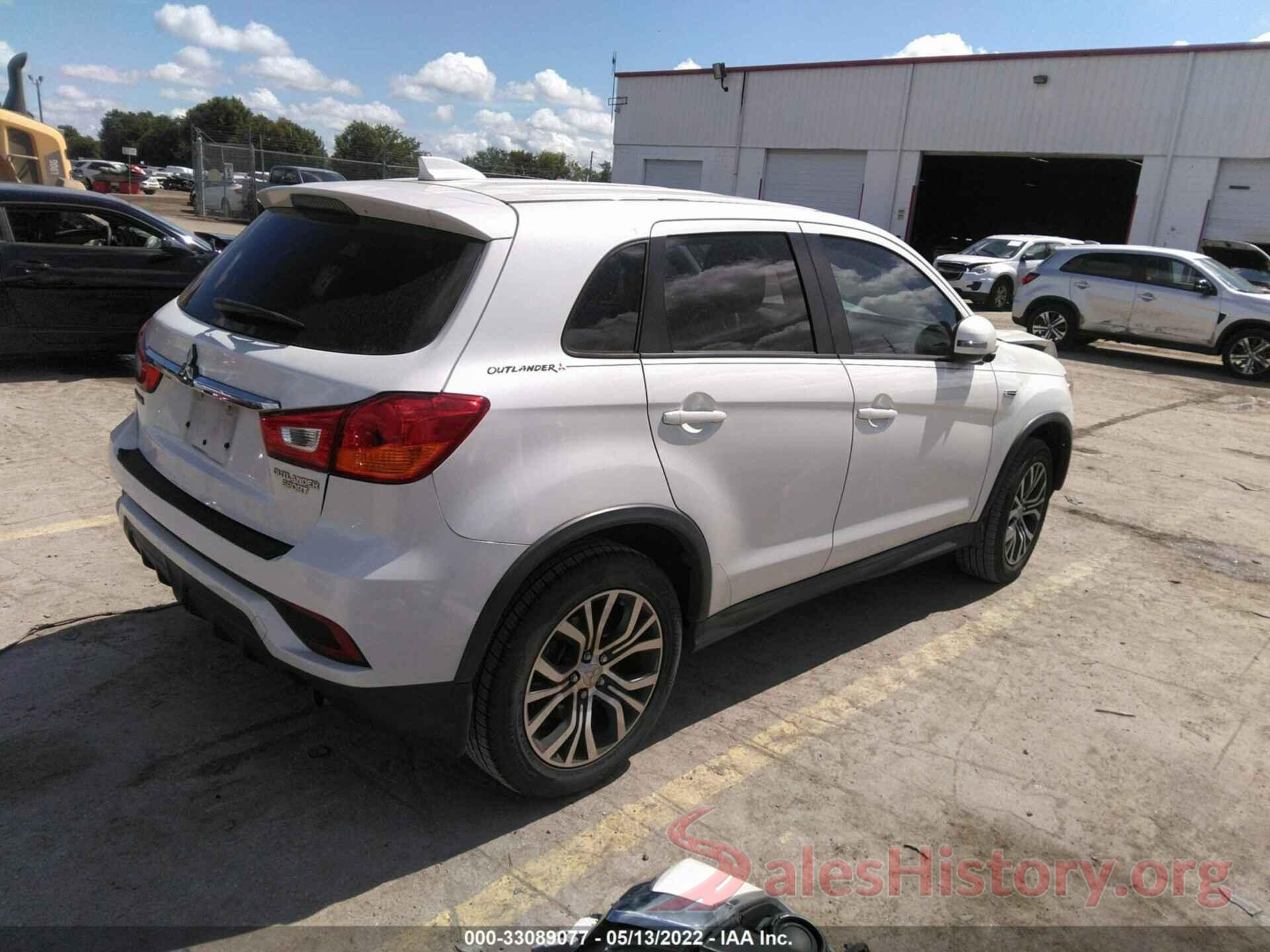 JA4AP3AU5JZ006807 2018 MITSUBISHI OUTLANDER SPORT