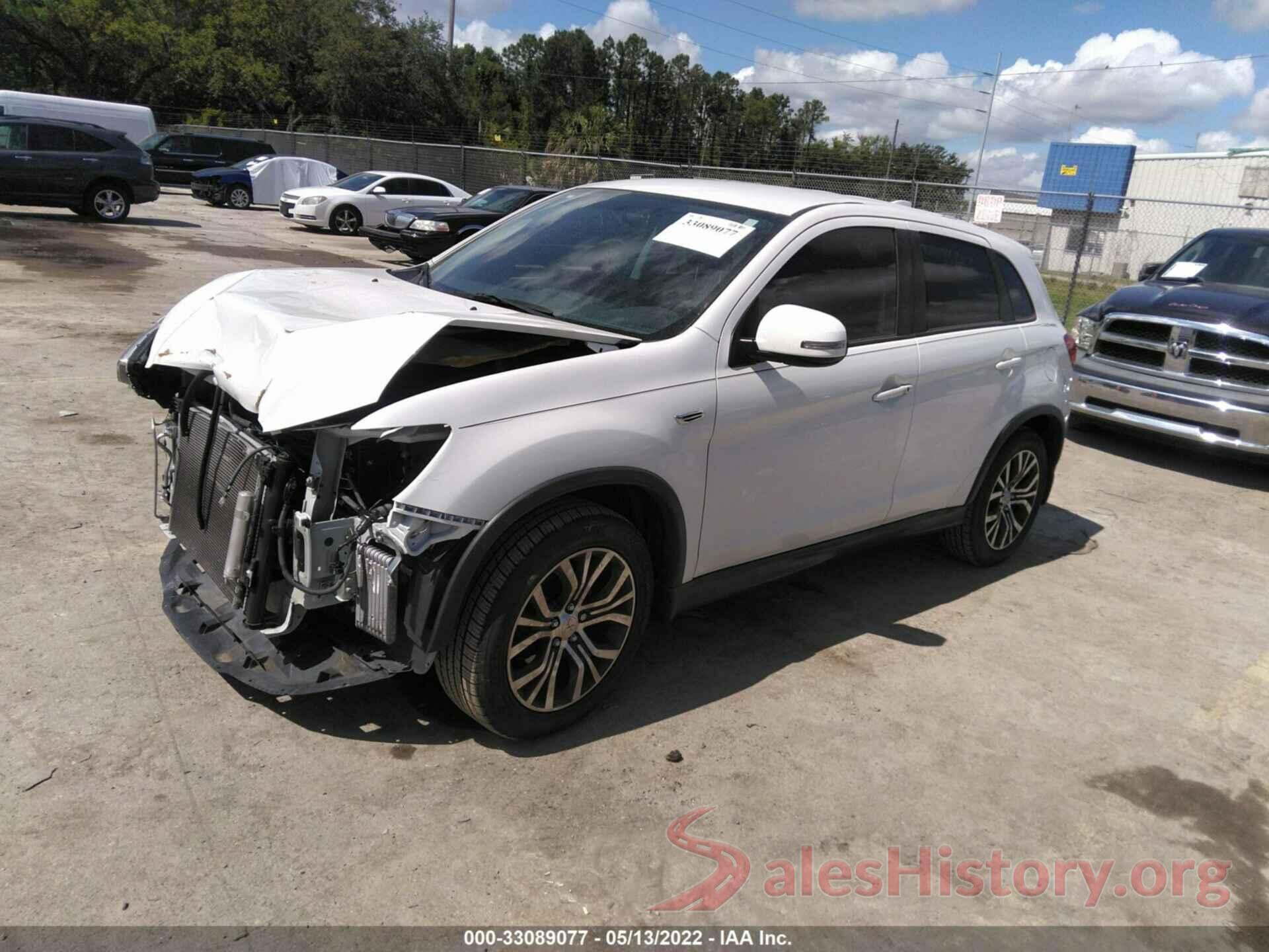 JA4AP3AU5JZ006807 2018 MITSUBISHI OUTLANDER SPORT