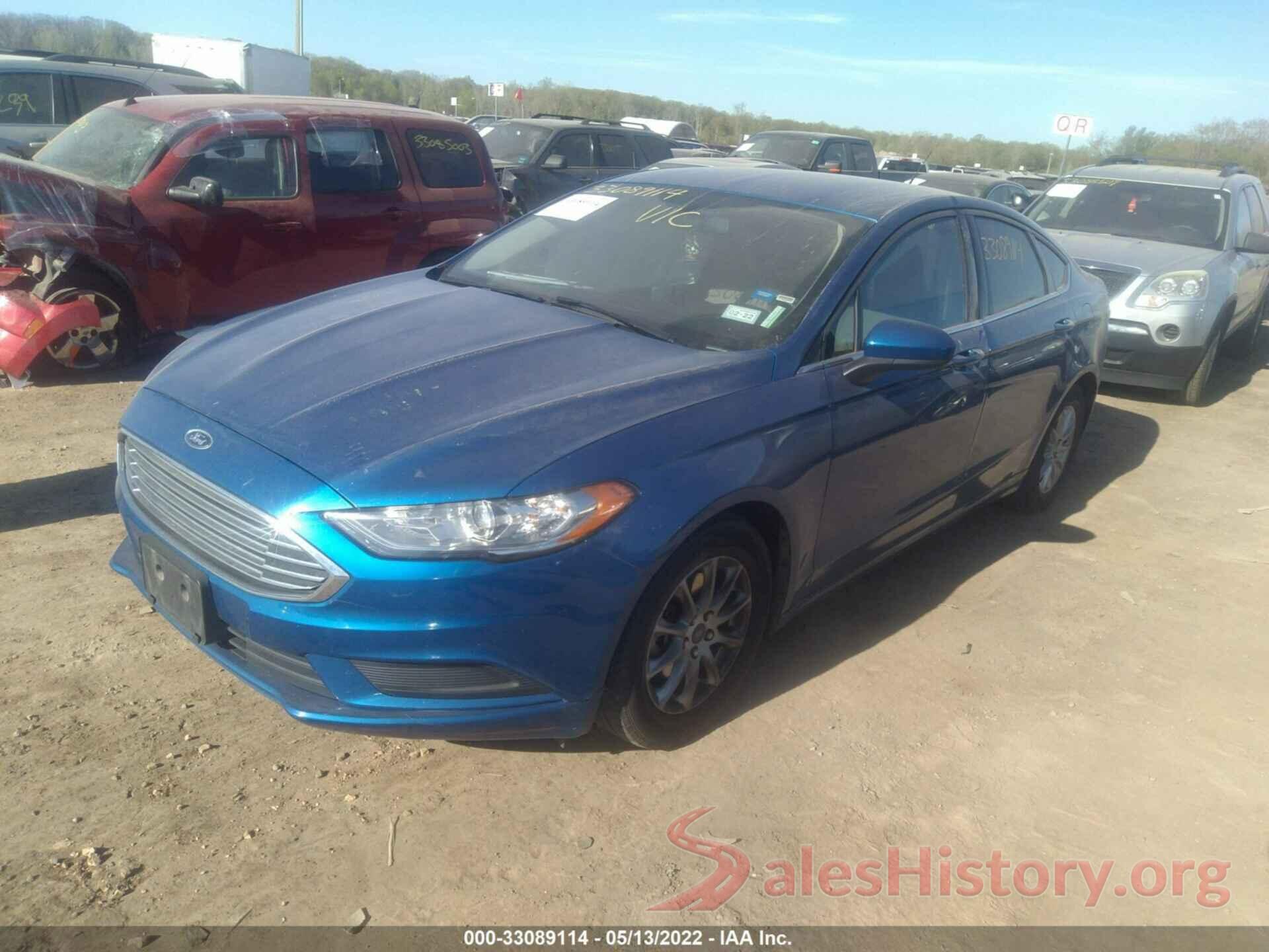 3FA6P0G75HR157002 2017 FORD FUSION