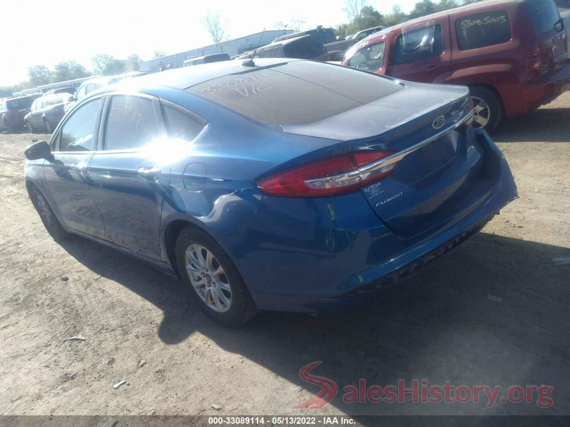 3FA6P0G75HR157002 2017 FORD FUSION