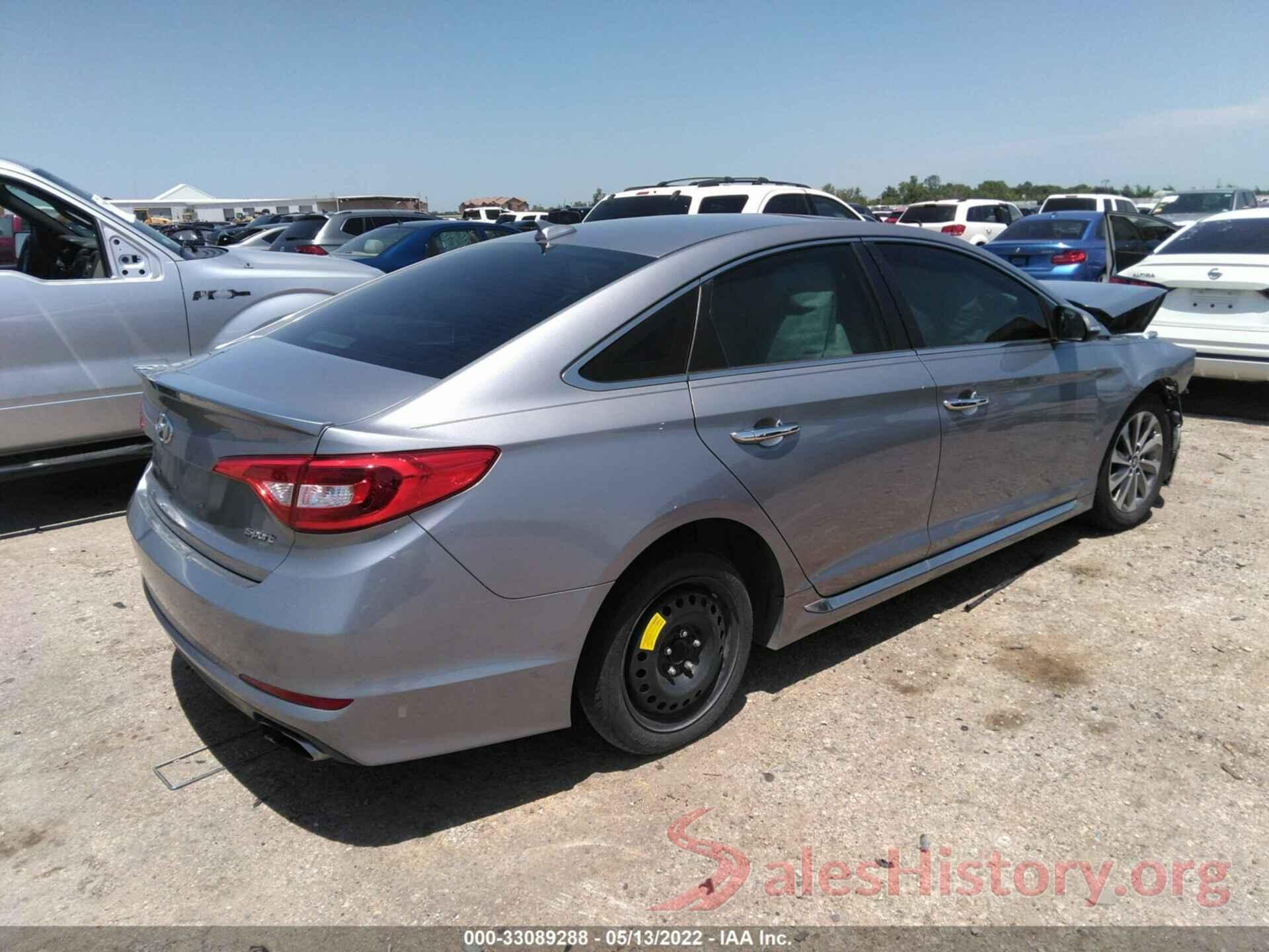 5NPE34AF0HH453895 2017 HYUNDAI SONATA