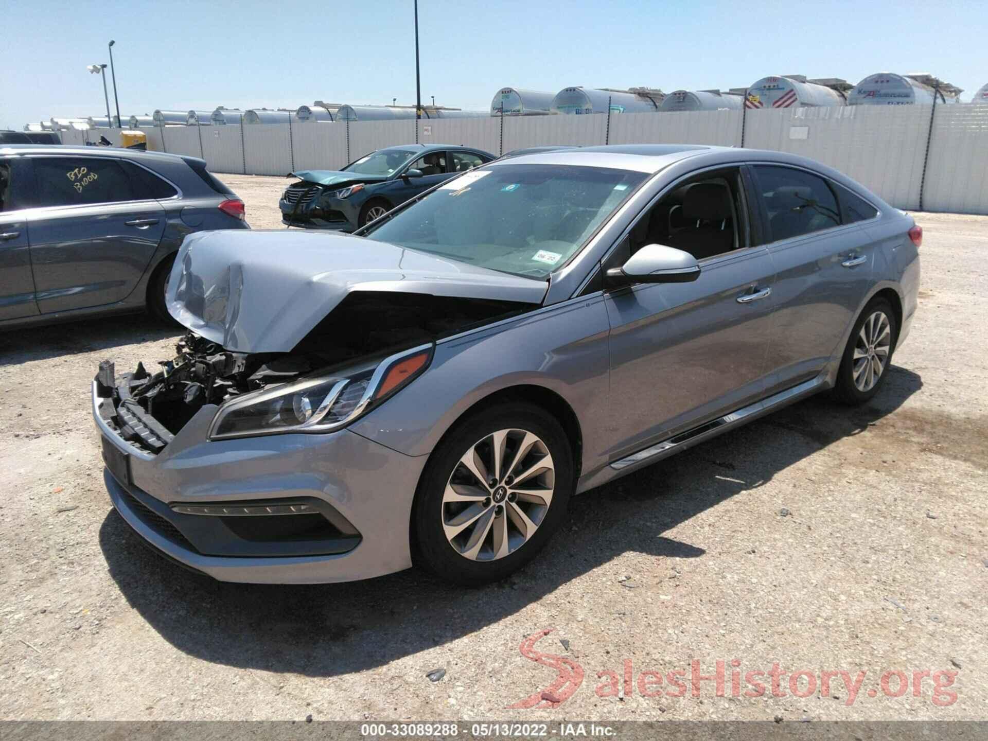 5NPE34AF0HH453895 2017 HYUNDAI SONATA