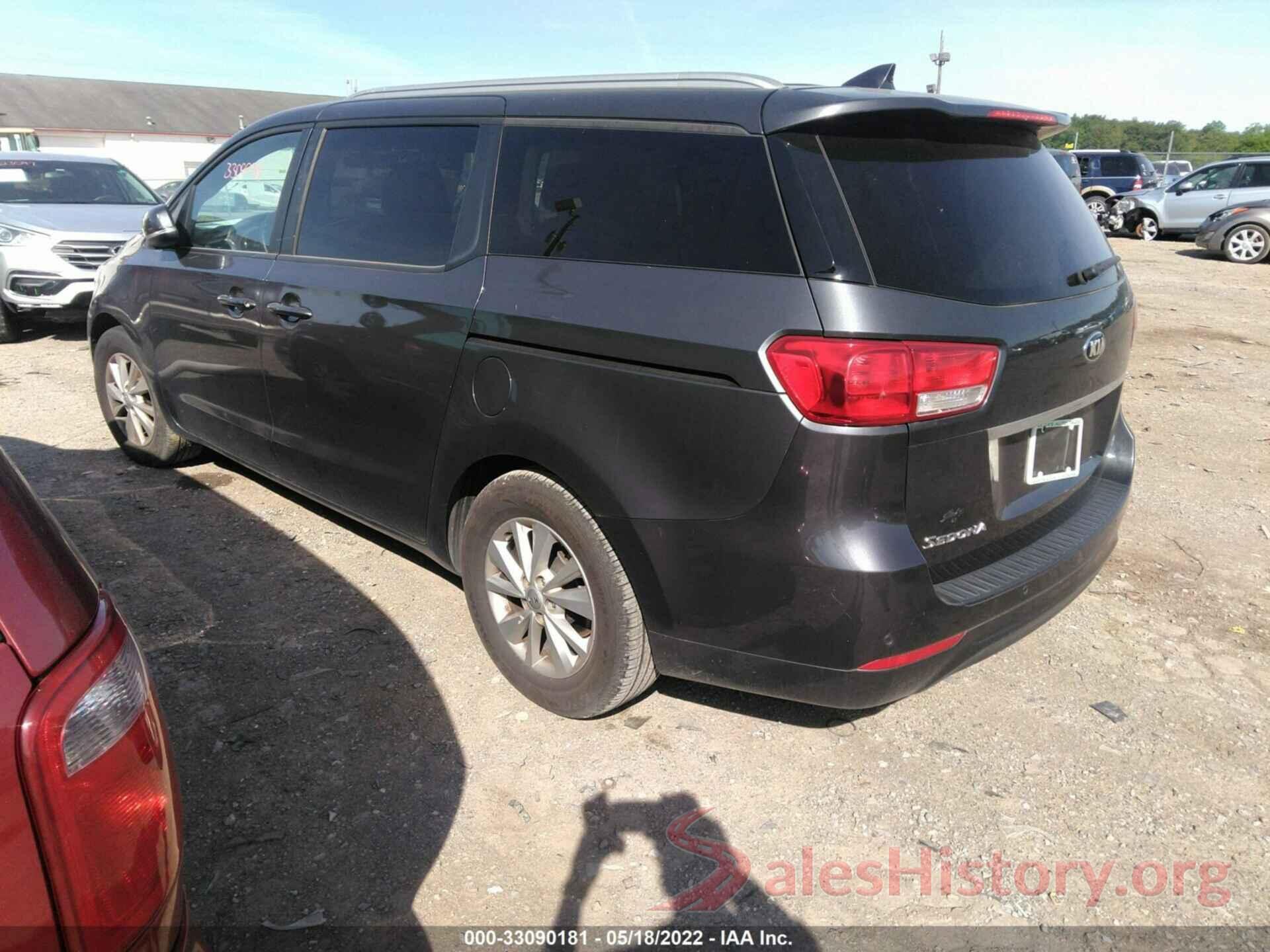 KNDMB5C11H6260347 2017 KIA SEDONA