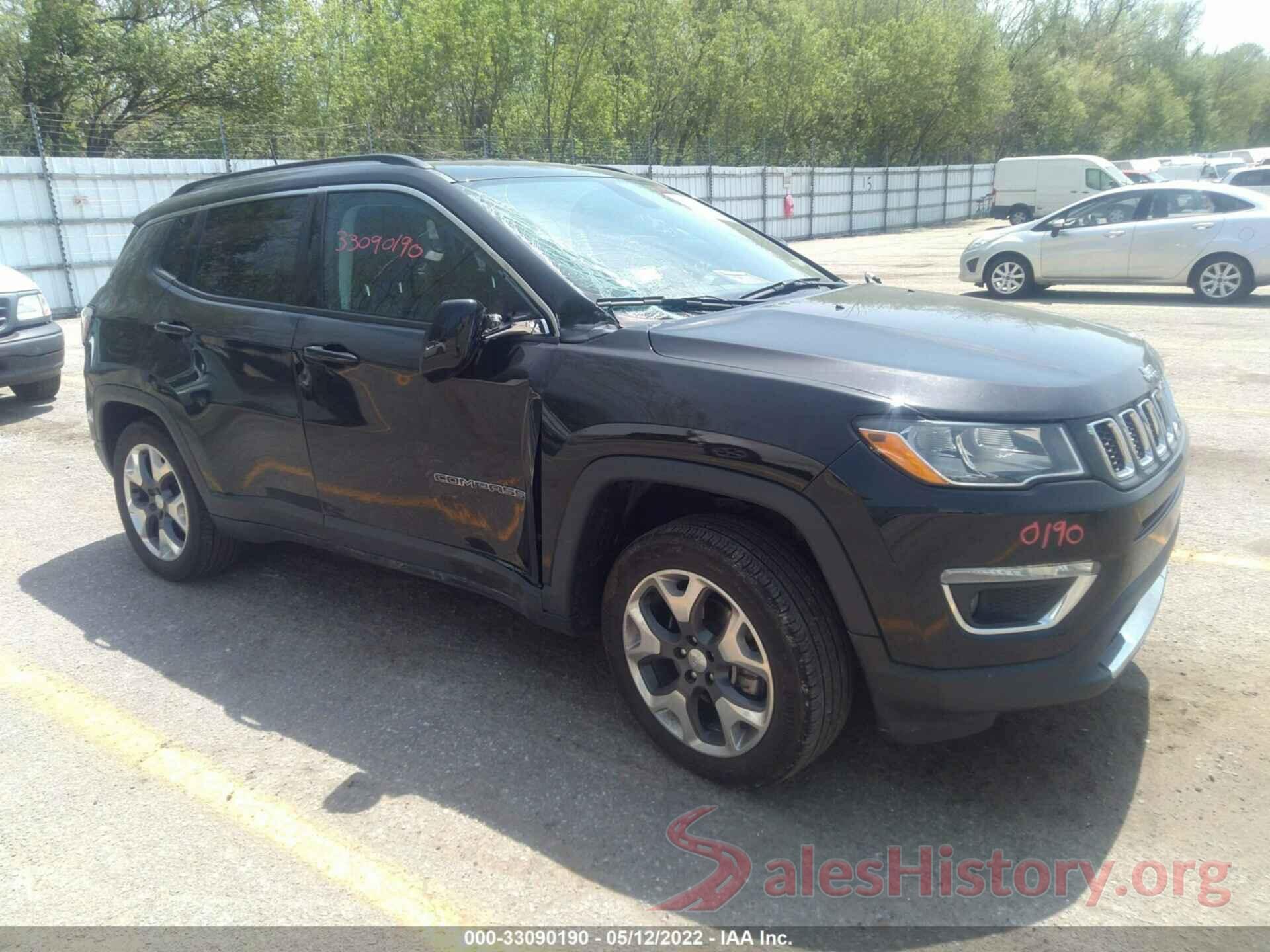 3C4NJDCB9LT222518 2020 JEEP COMPASS