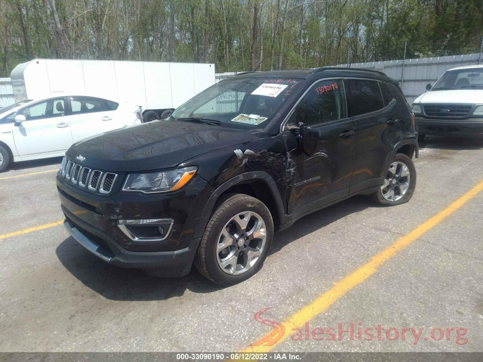 3C4NJDCB9LT222518 2020 JEEP COMPASS