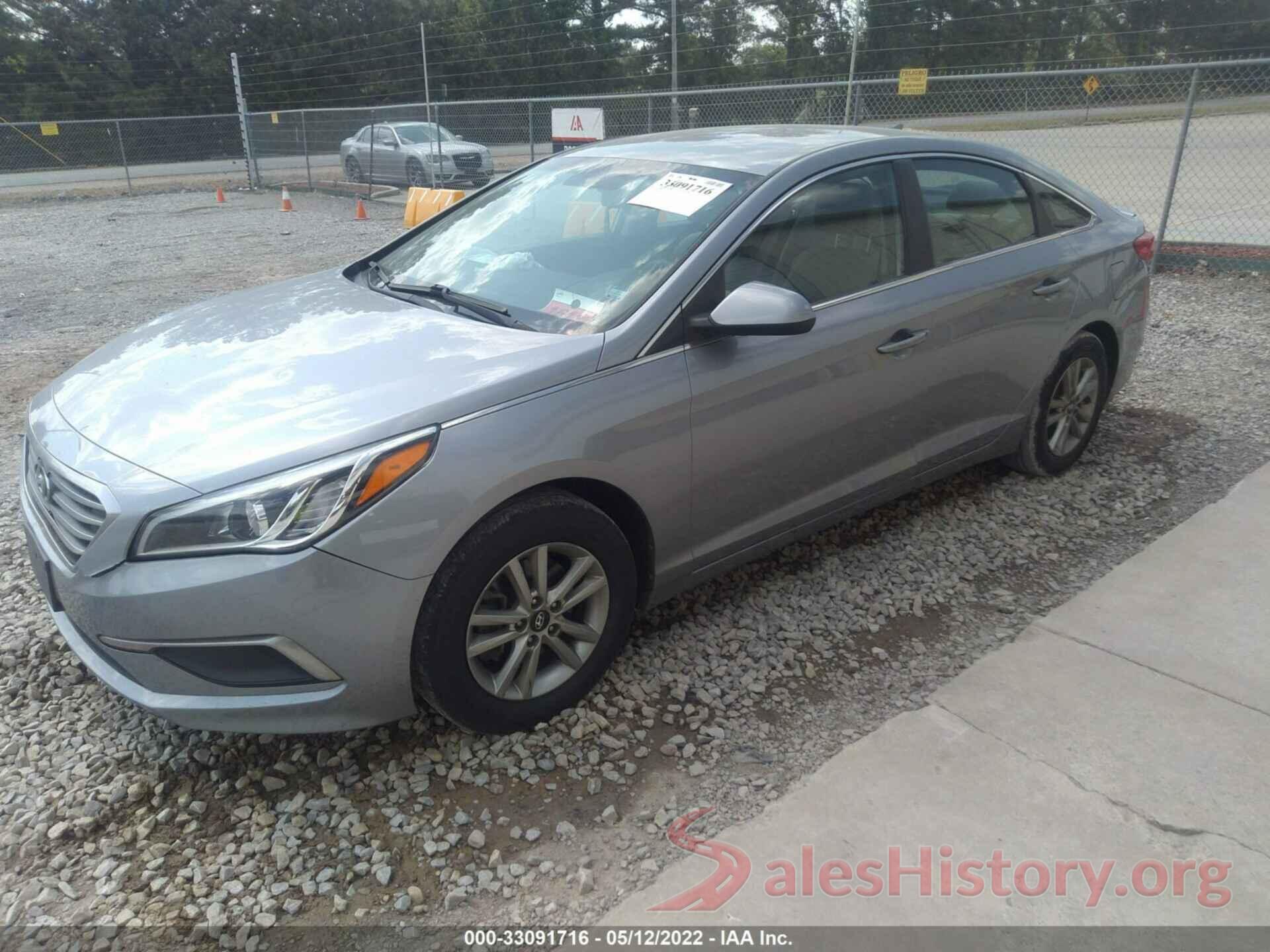 5NPE24AF0HH537010 2017 HYUNDAI SONATA