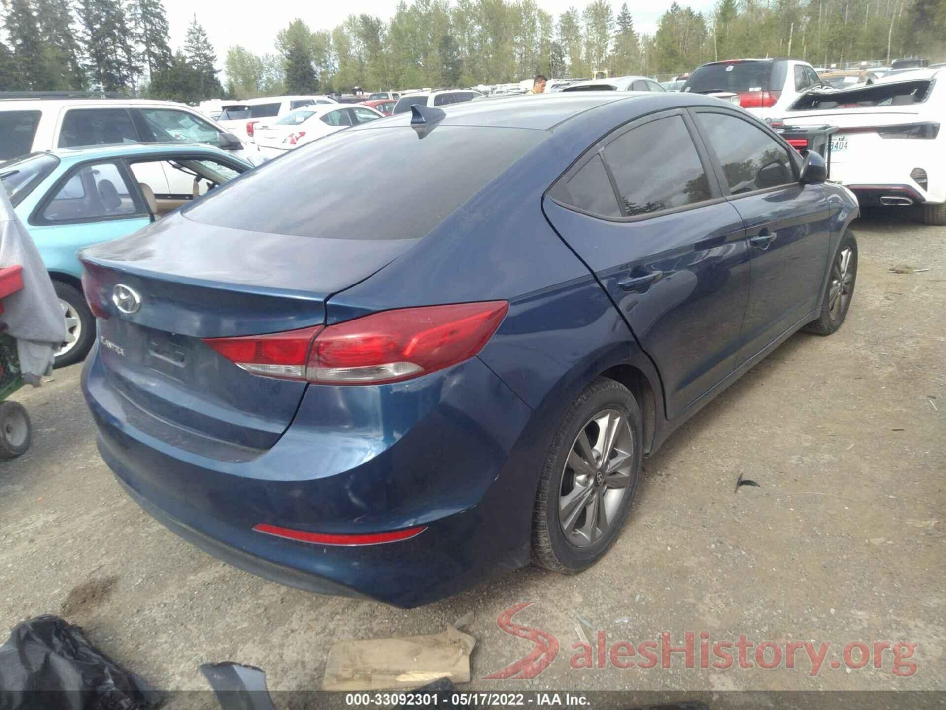 5NPD84LF8HH188542 2017 HYUNDAI ELANTRA