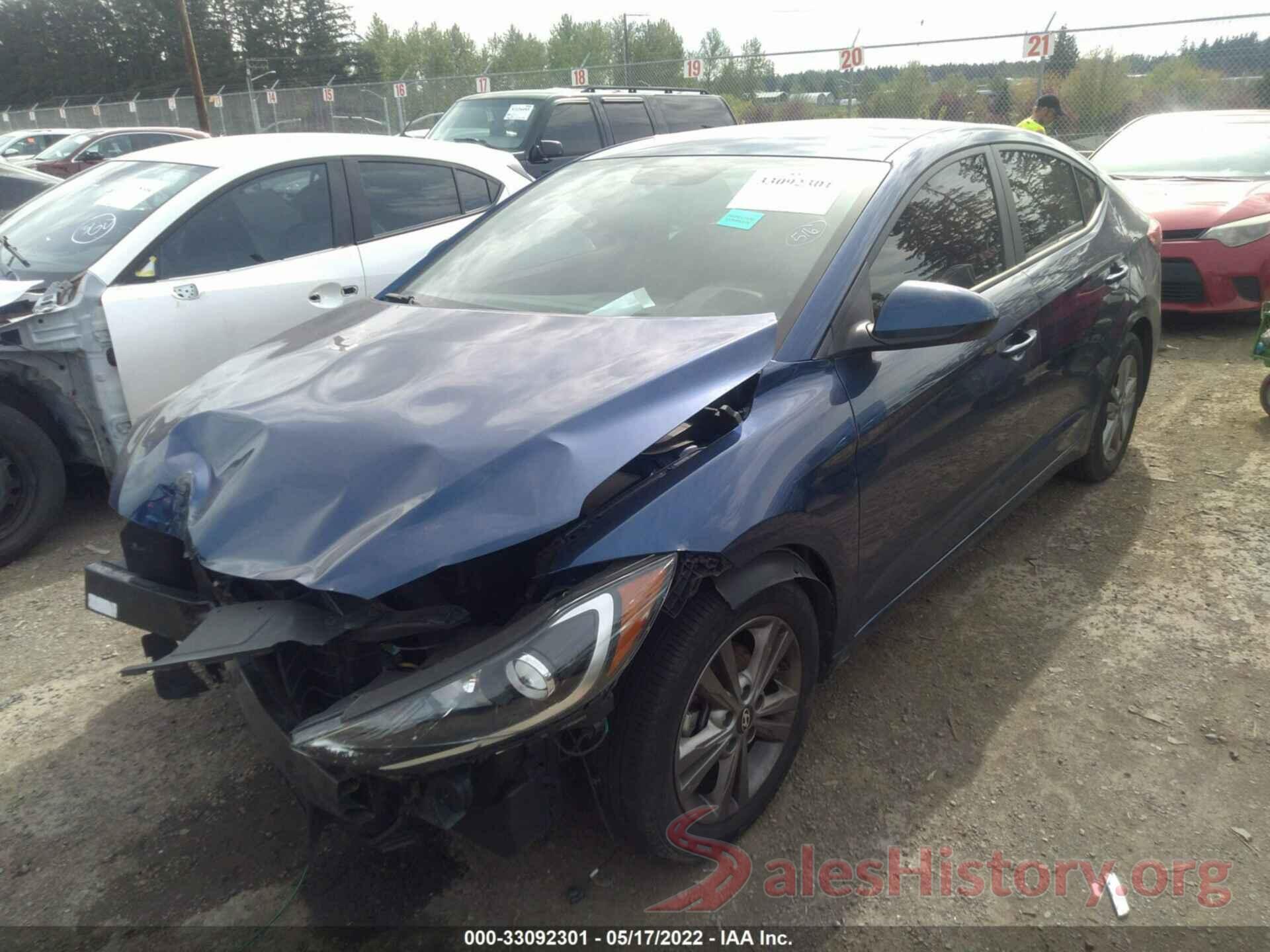 5NPD84LF8HH188542 2017 HYUNDAI ELANTRA