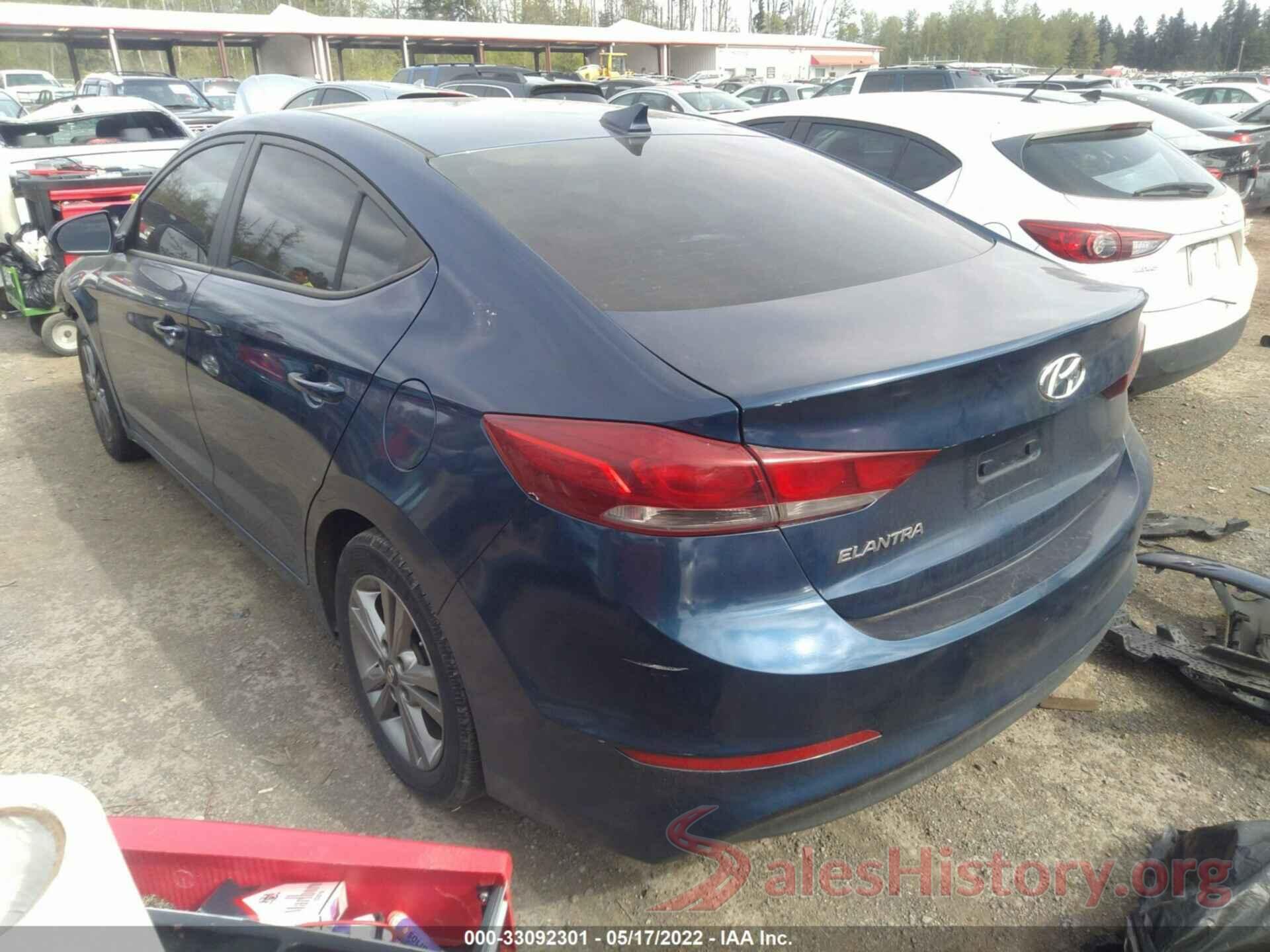 5NPD84LF8HH188542 2017 HYUNDAI ELANTRA