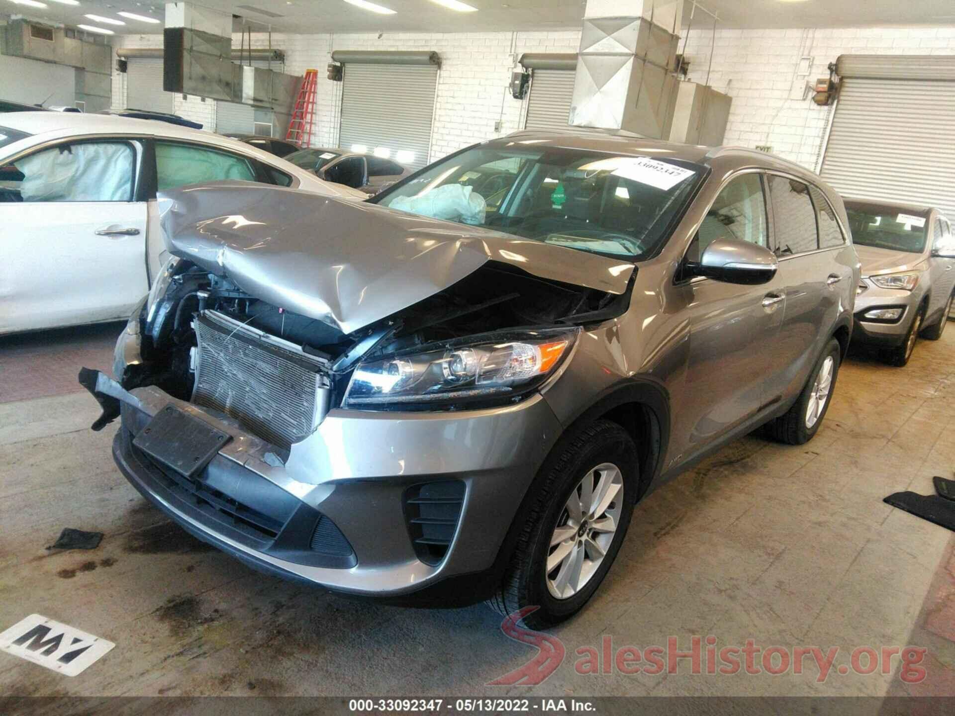 5XYPGDA55KG546334 2019 KIA SORENTO