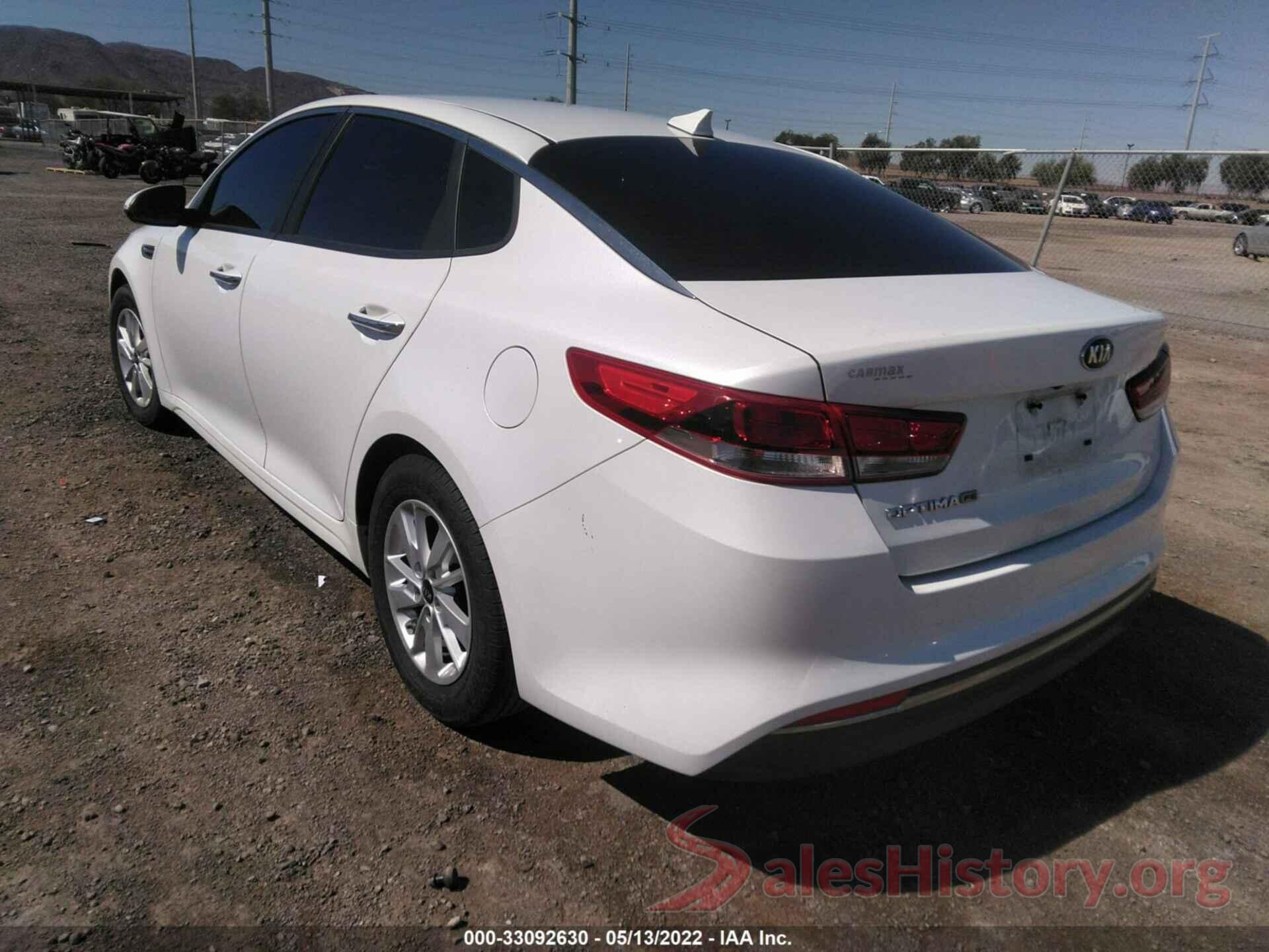 KNAGT4L31H5179115 2017 KIA OPTIMA