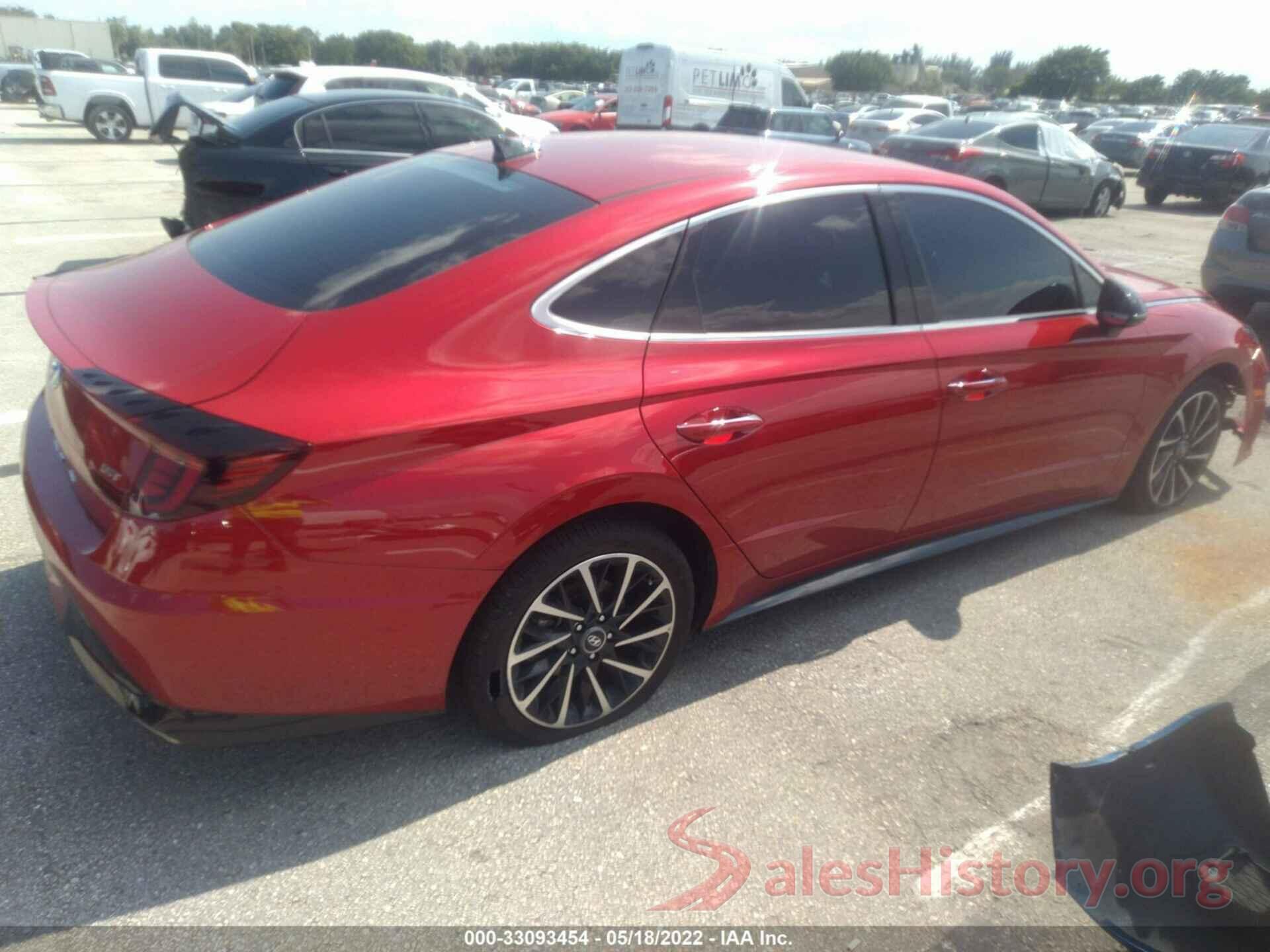 5NPEJ4J28LH036150 2020 HYUNDAI SONATA