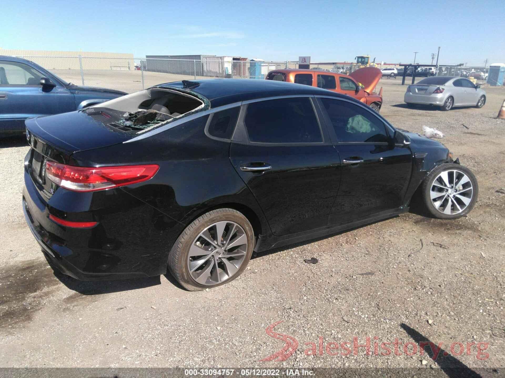 5XXGT4L33KG295874 2019 KIA OPTIMA