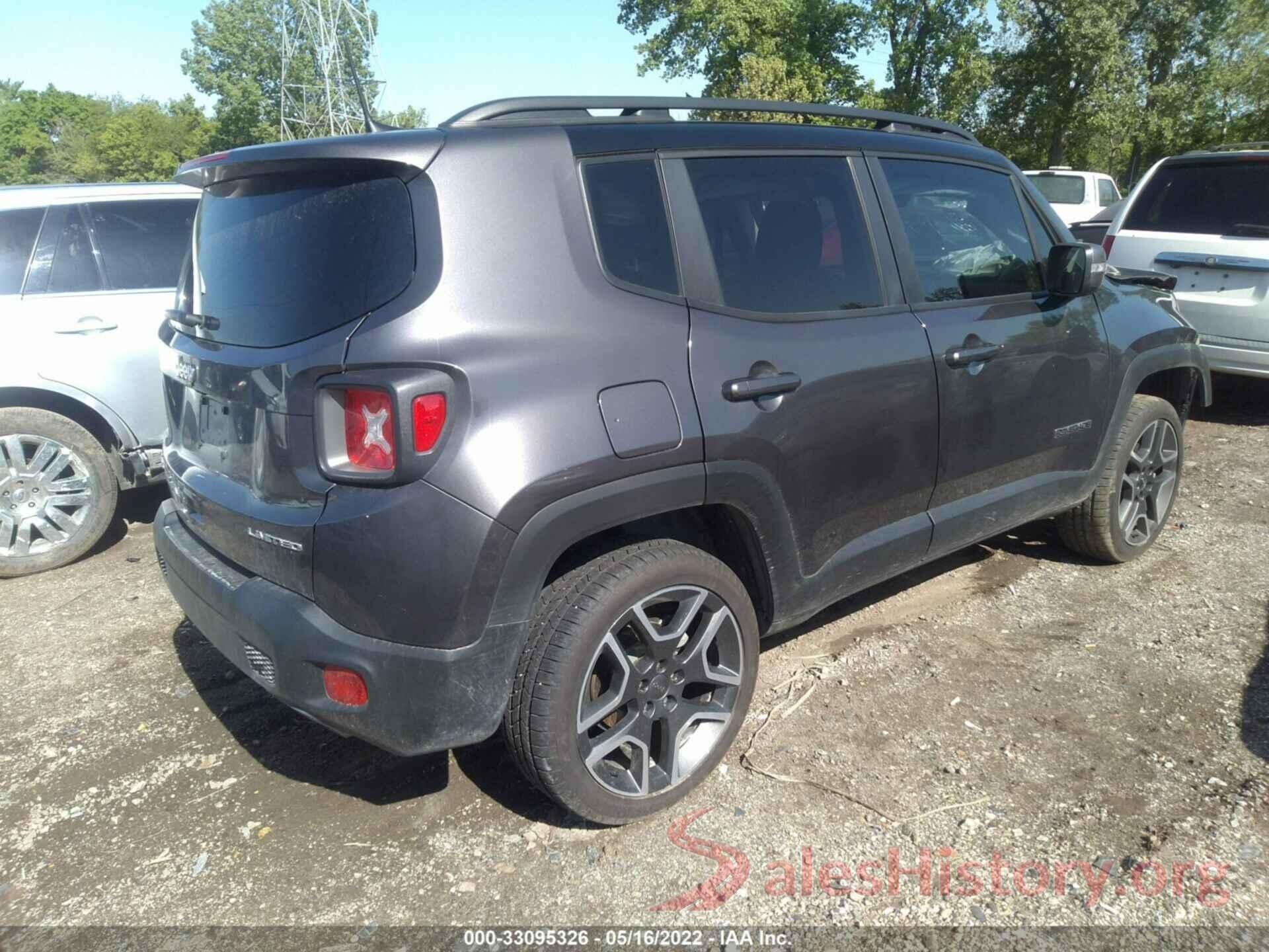 ZACNJBD13LPL18854 2020 JEEP RENEGADE