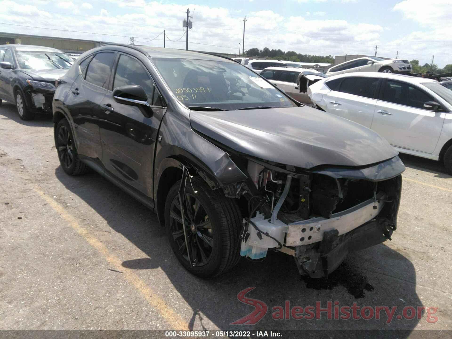 JTJKGCEZ8N5001904 2022 LEXUS NX