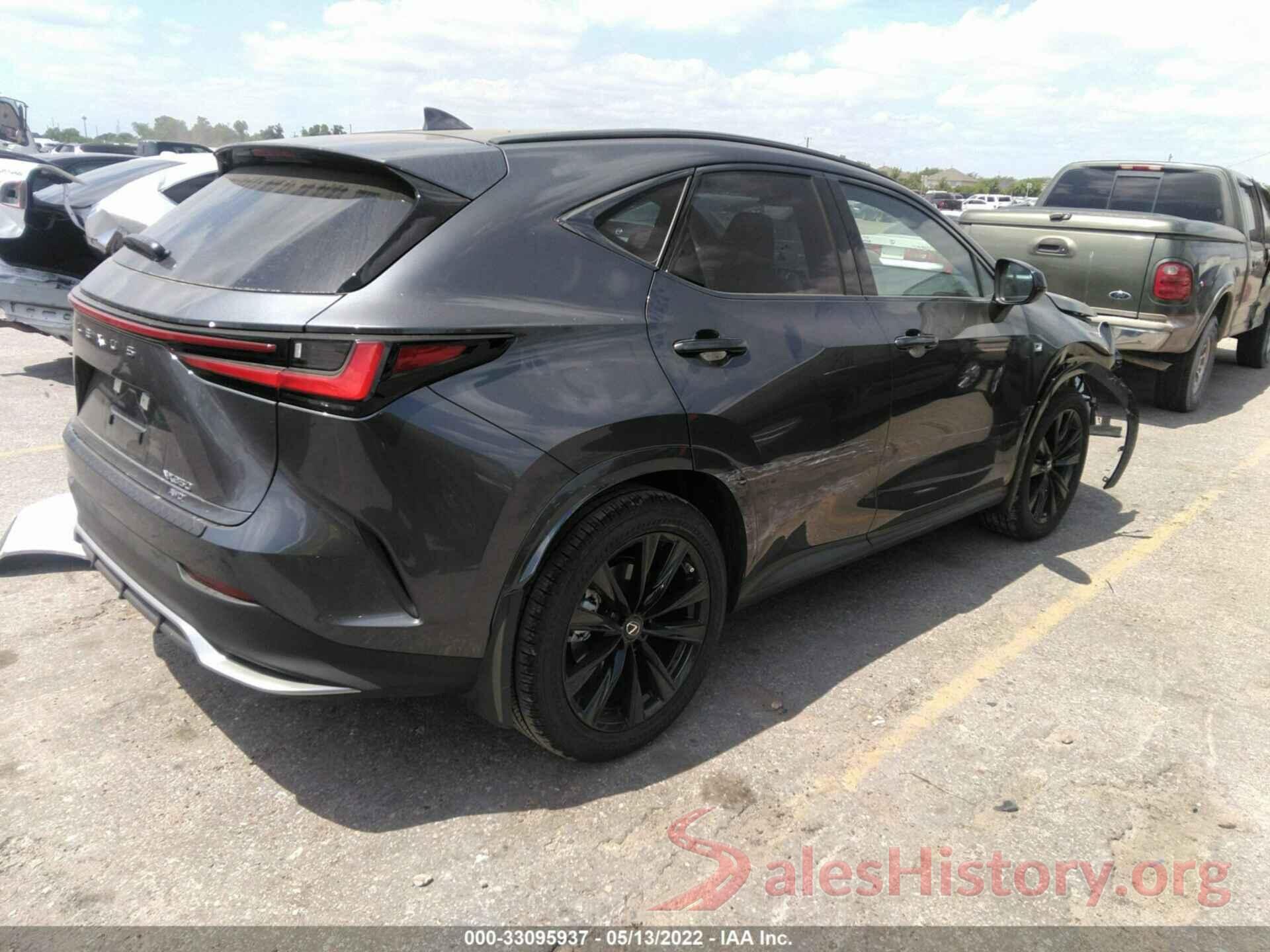 JTJKGCEZ8N5001904 2022 LEXUS NX