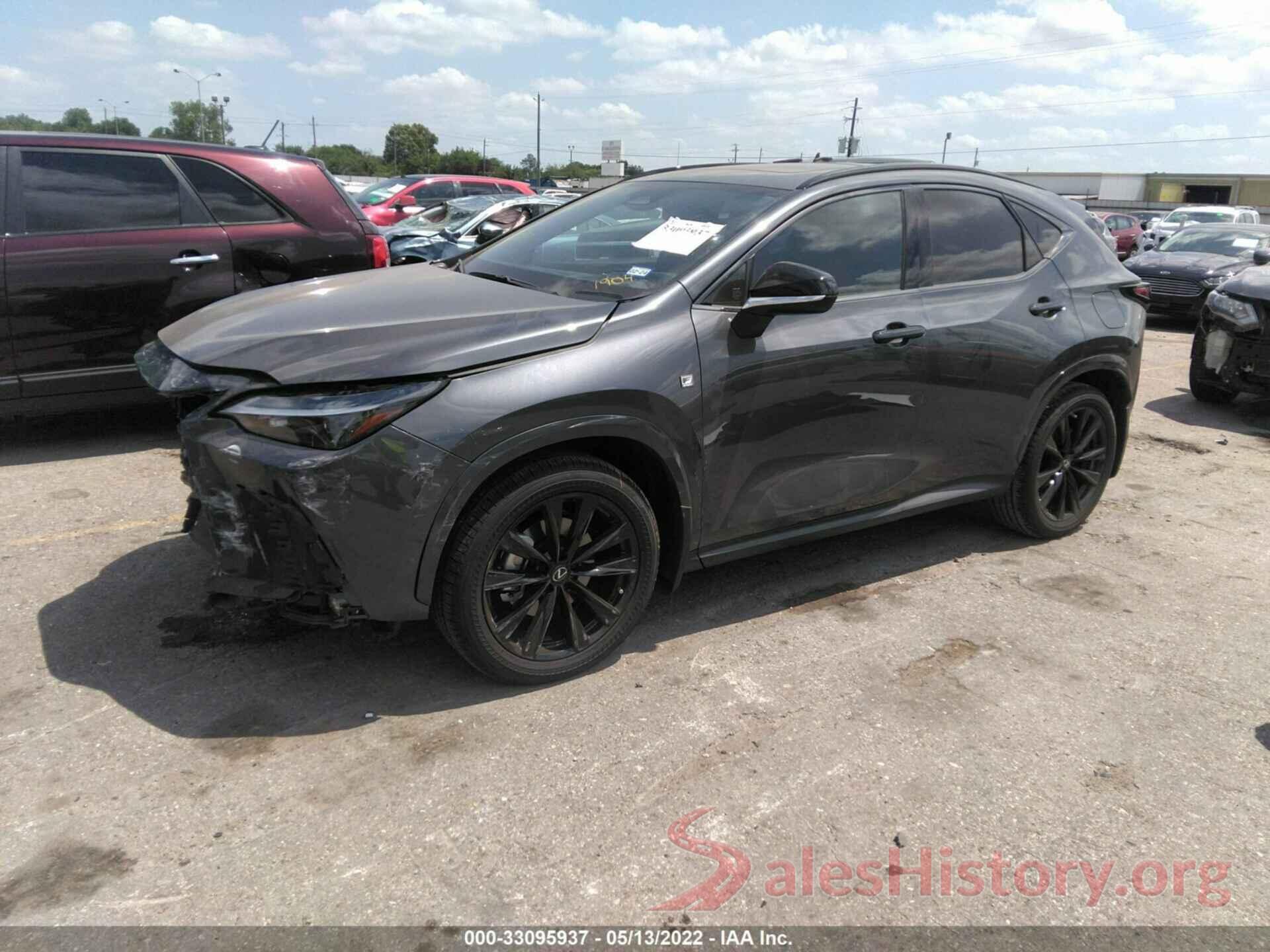 JTJKGCEZ8N5001904 2022 LEXUS NX