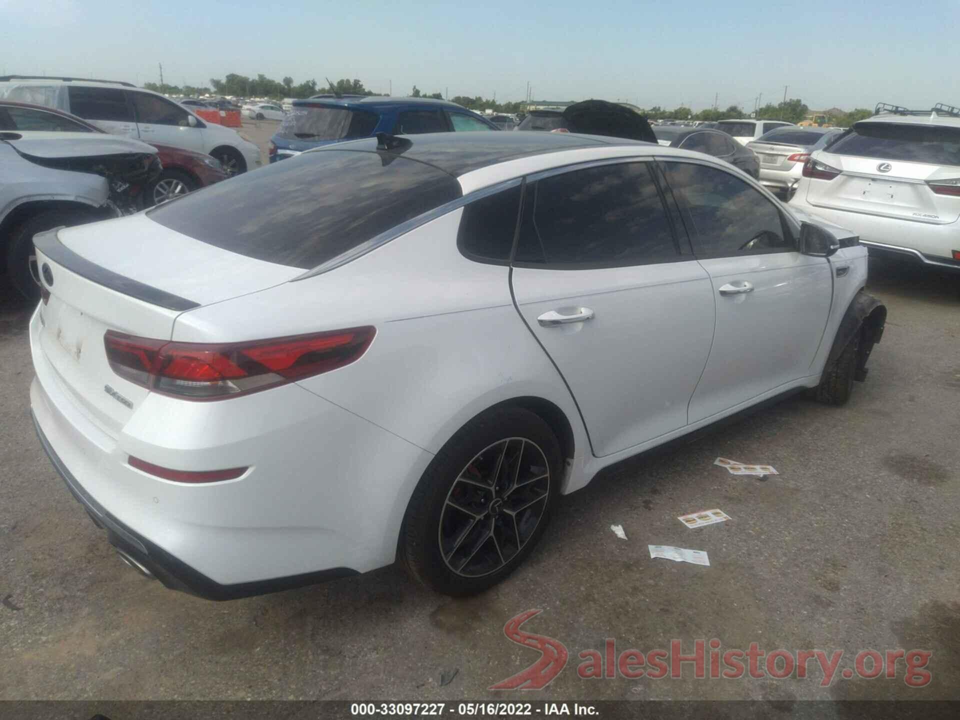 5XXGW4L2XLG410891 2020 KIA OPTIMA