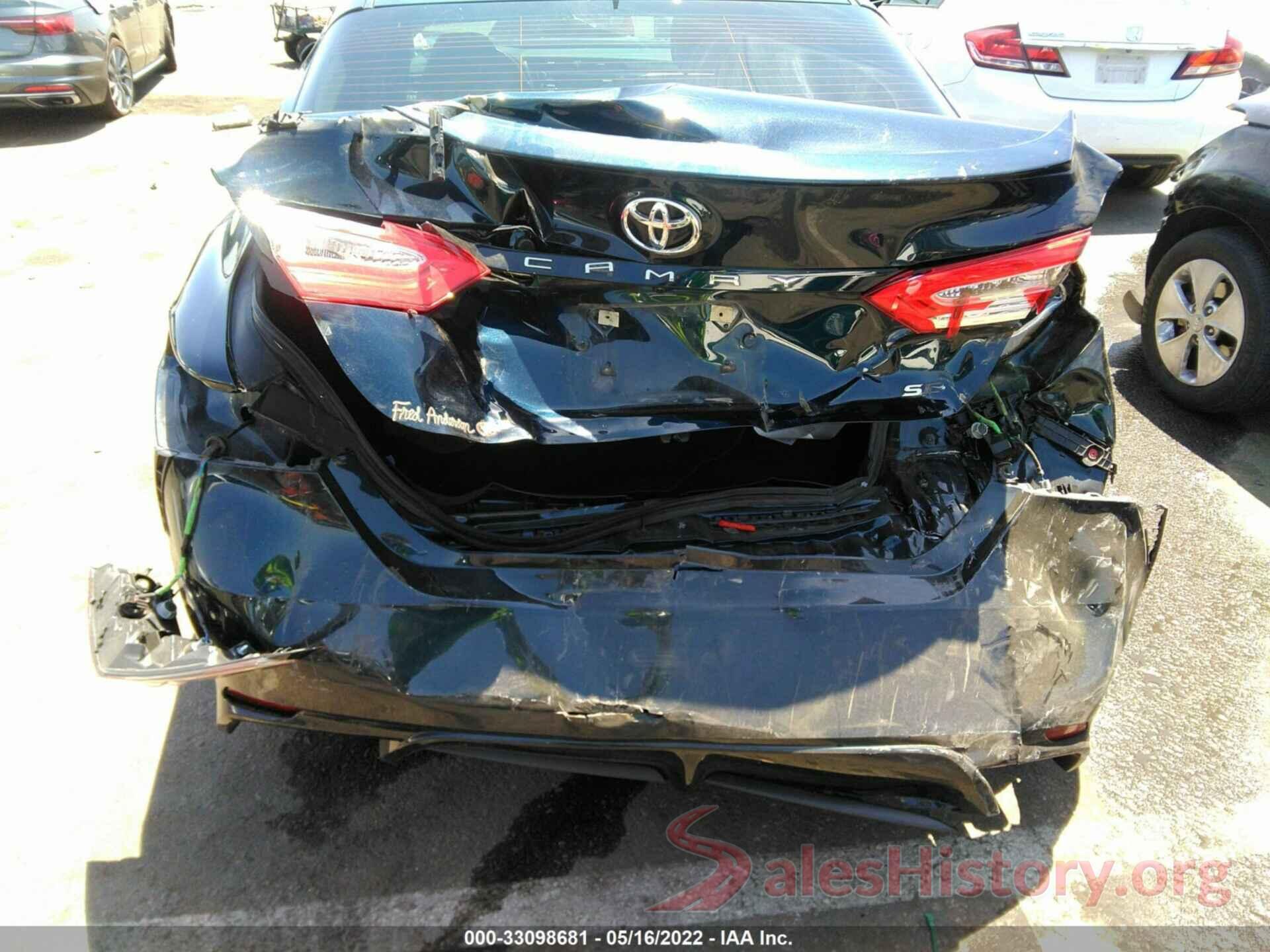 4T1B11HK6KU290852 2019 TOYOTA CAMRY