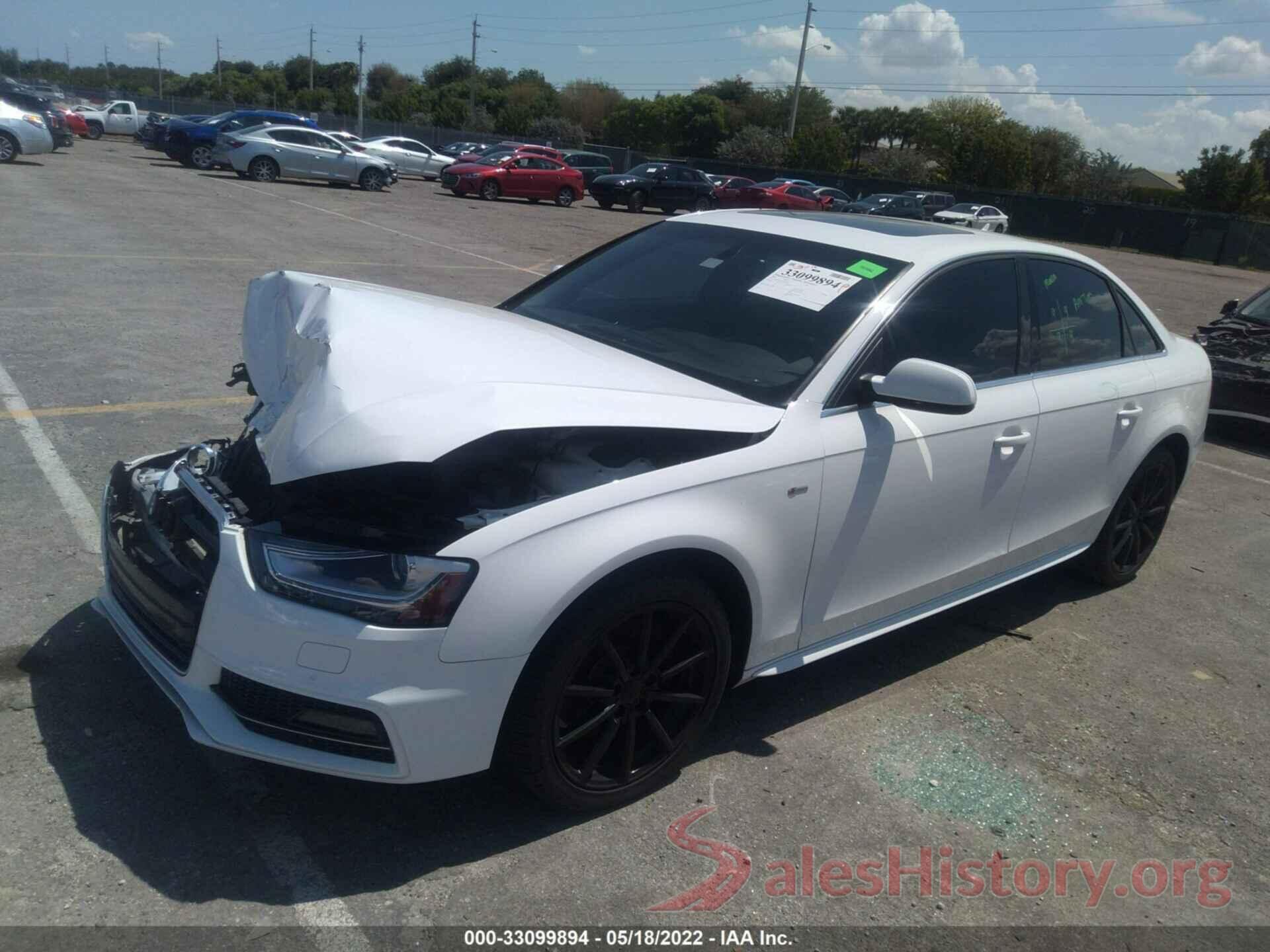 WAUFFAFL3GN012122 2016 AUDI A4