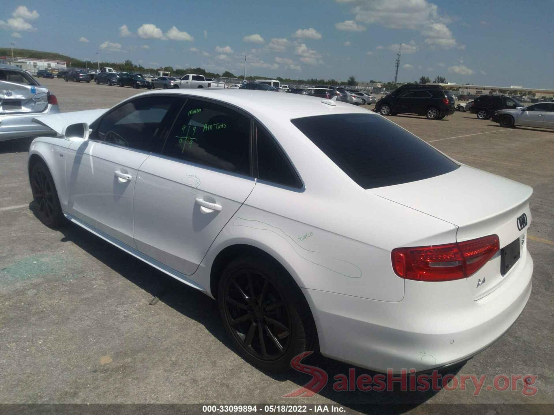 WAUFFAFL3GN012122 2016 AUDI A4