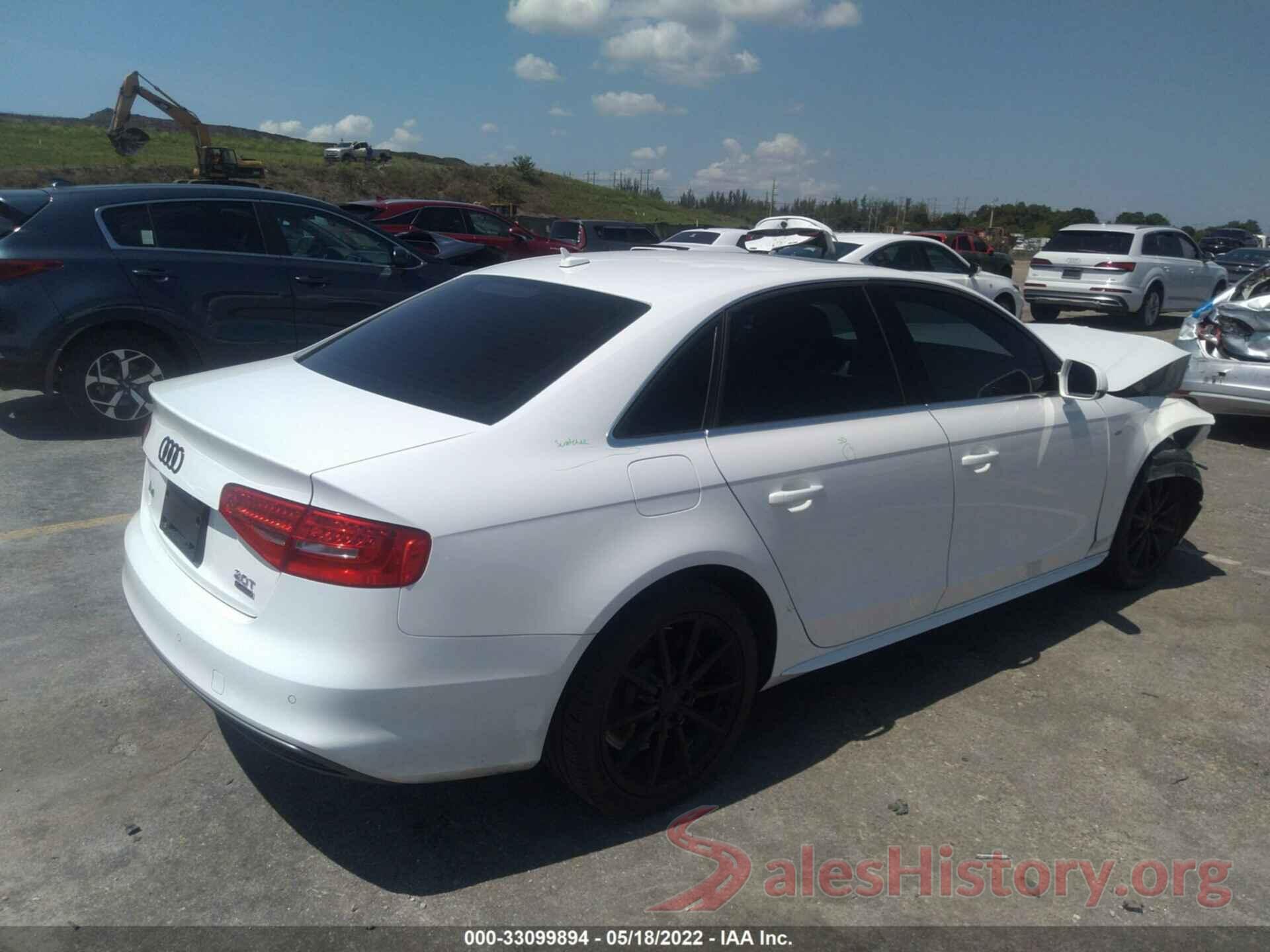 WAUFFAFL3GN012122 2016 AUDI A4