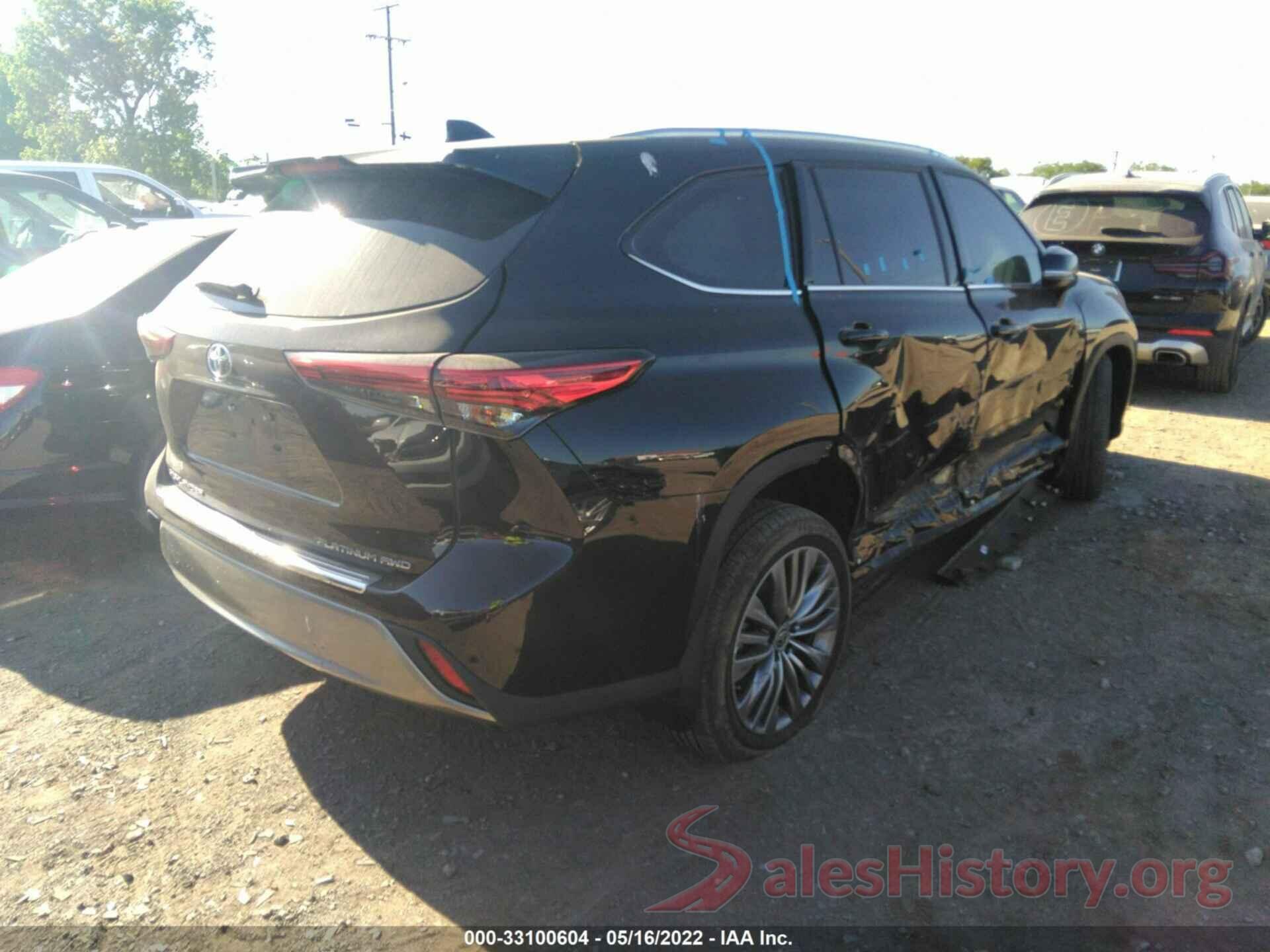 5TDFZRBH0MS142195 2021 TOYOTA HIGHLANDER