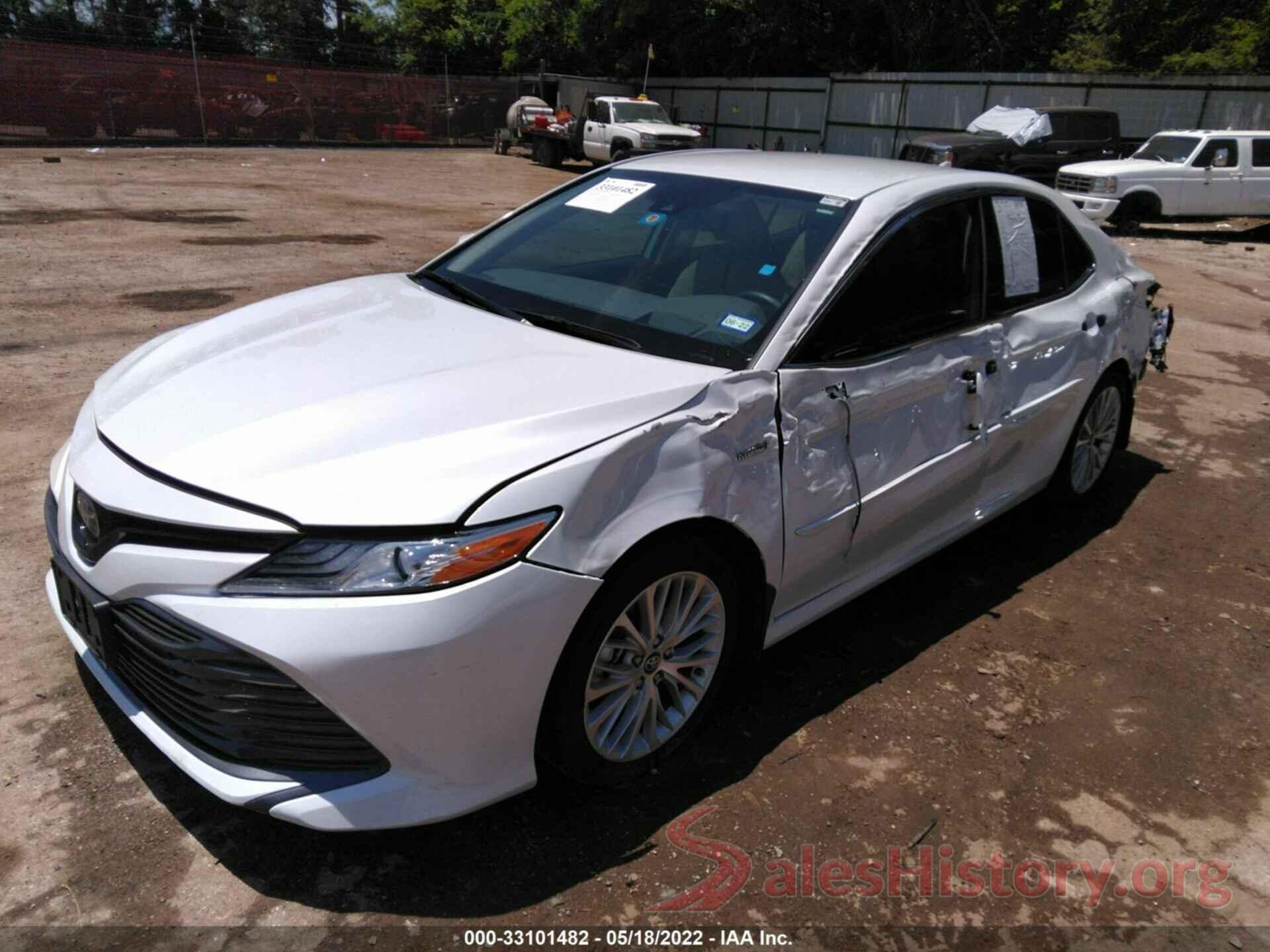 4T1B21HK4KU518392 2019 TOYOTA CAMRY