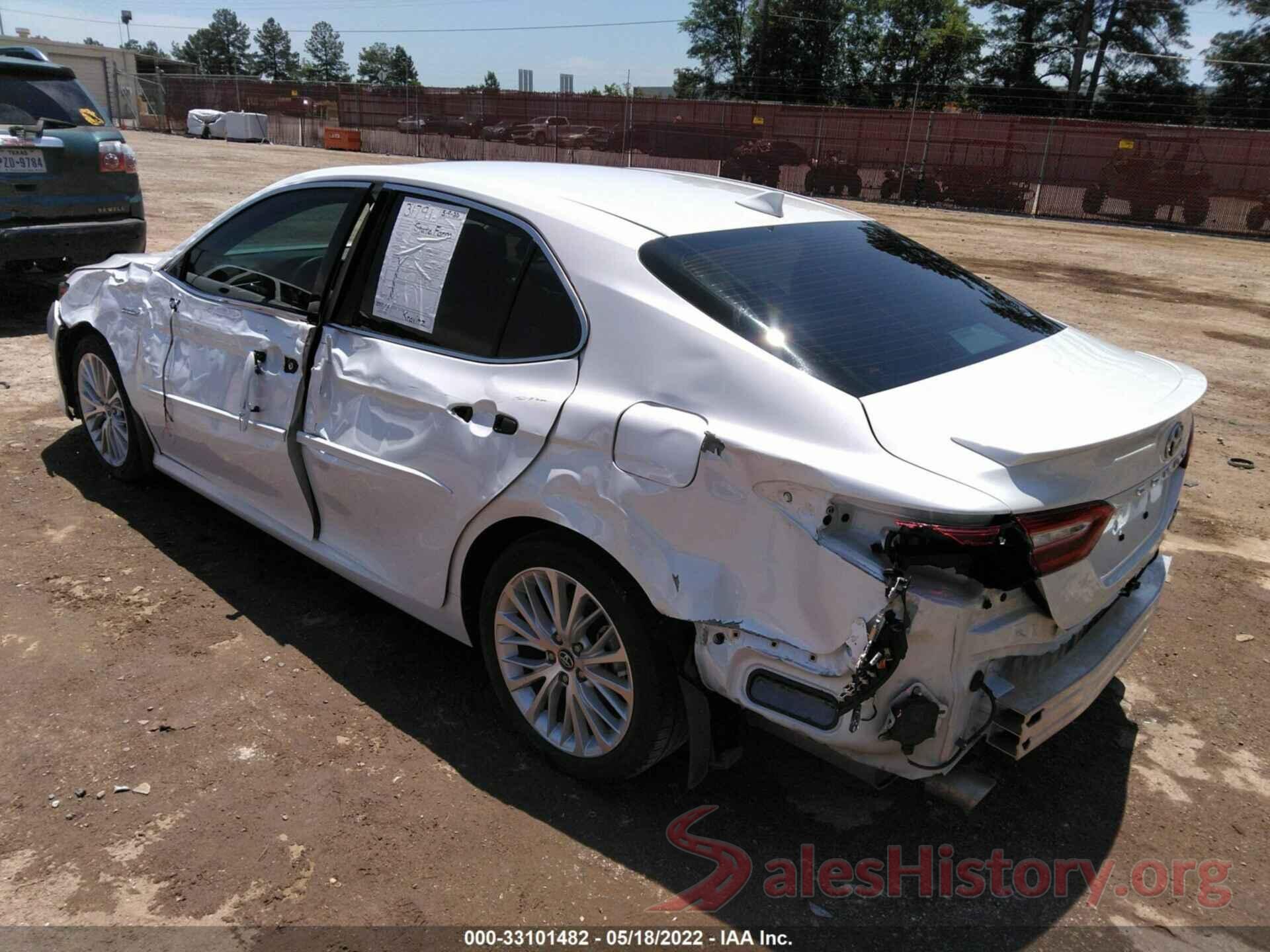 4T1B21HK4KU518392 2019 TOYOTA CAMRY