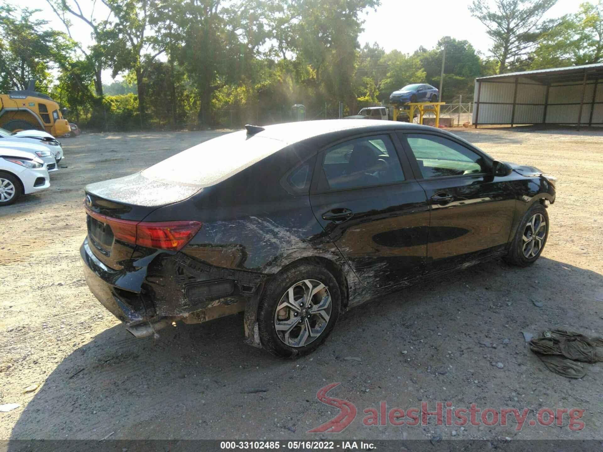 3KPF24AD4LE220217 2020 KIA FORTE