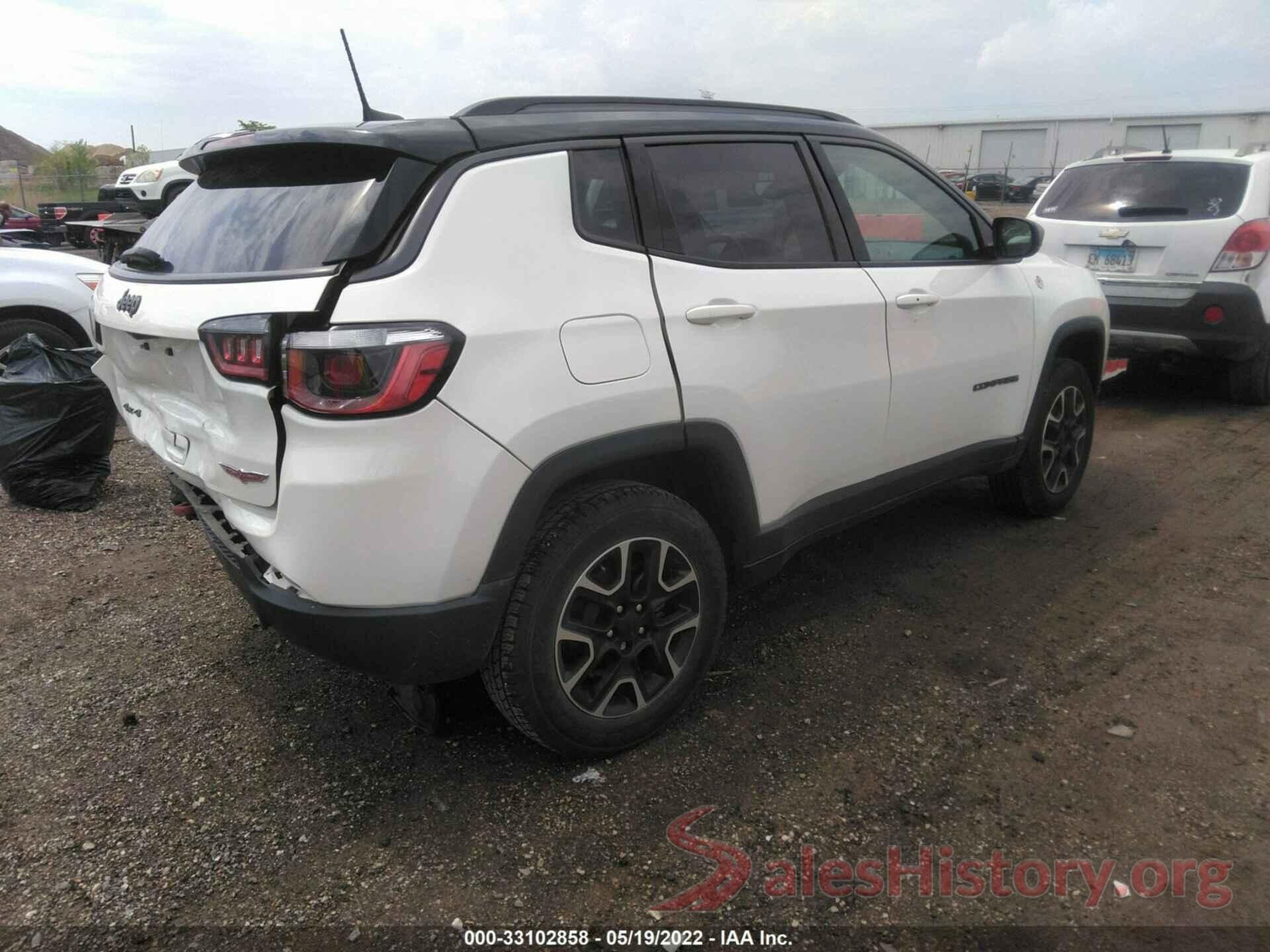 3C4NJDDB8LT207720 2020 JEEP COMPASS